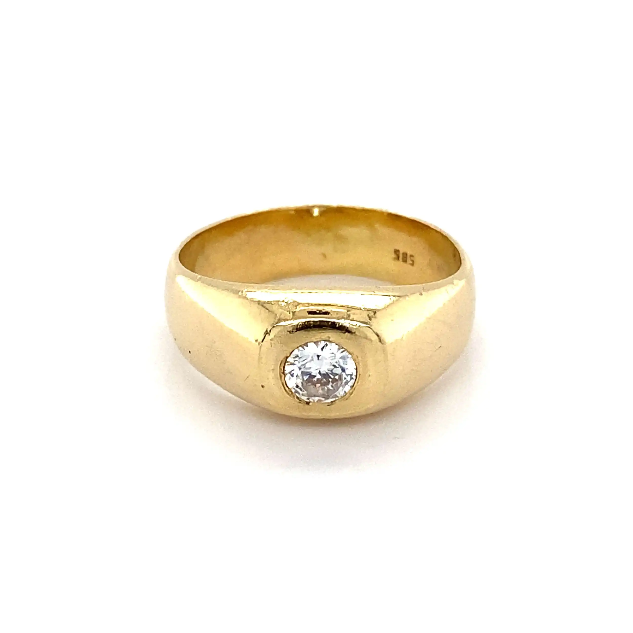 Ring Gelbgold mit Zirkonia Ring Gelbgold mit Zirkonia