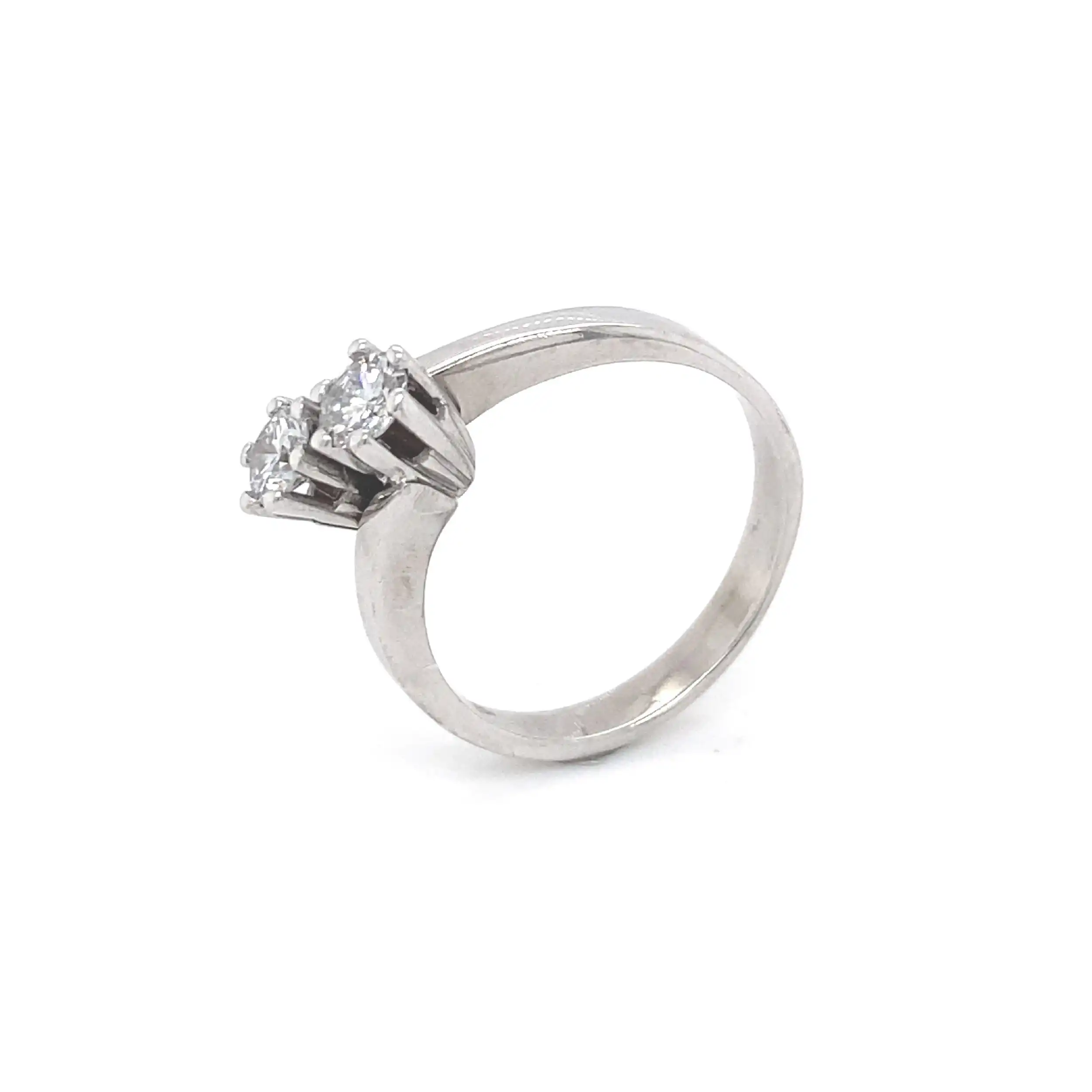 Ring Weißgold mit Brillanten