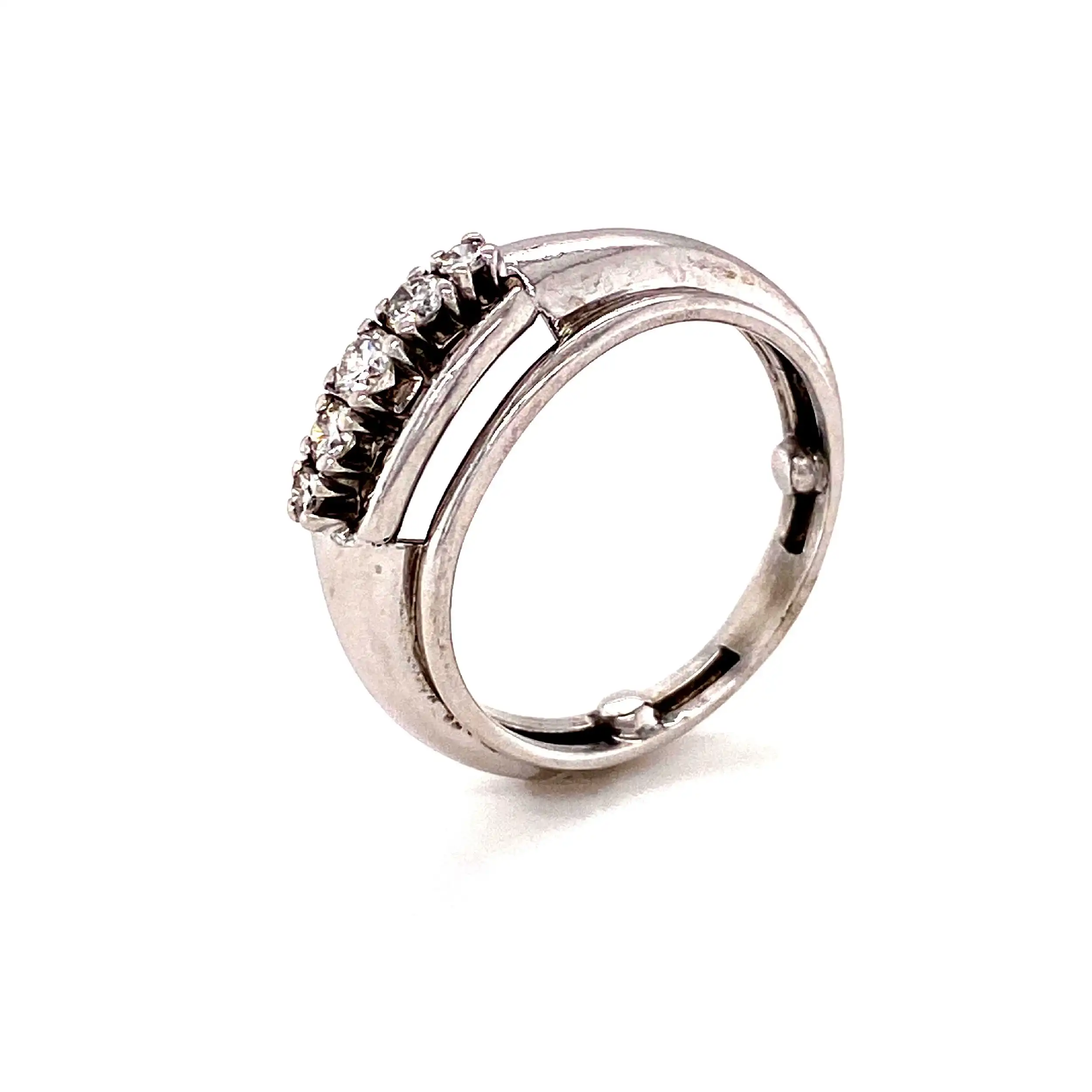 Ring Weißgold mit Brillanten