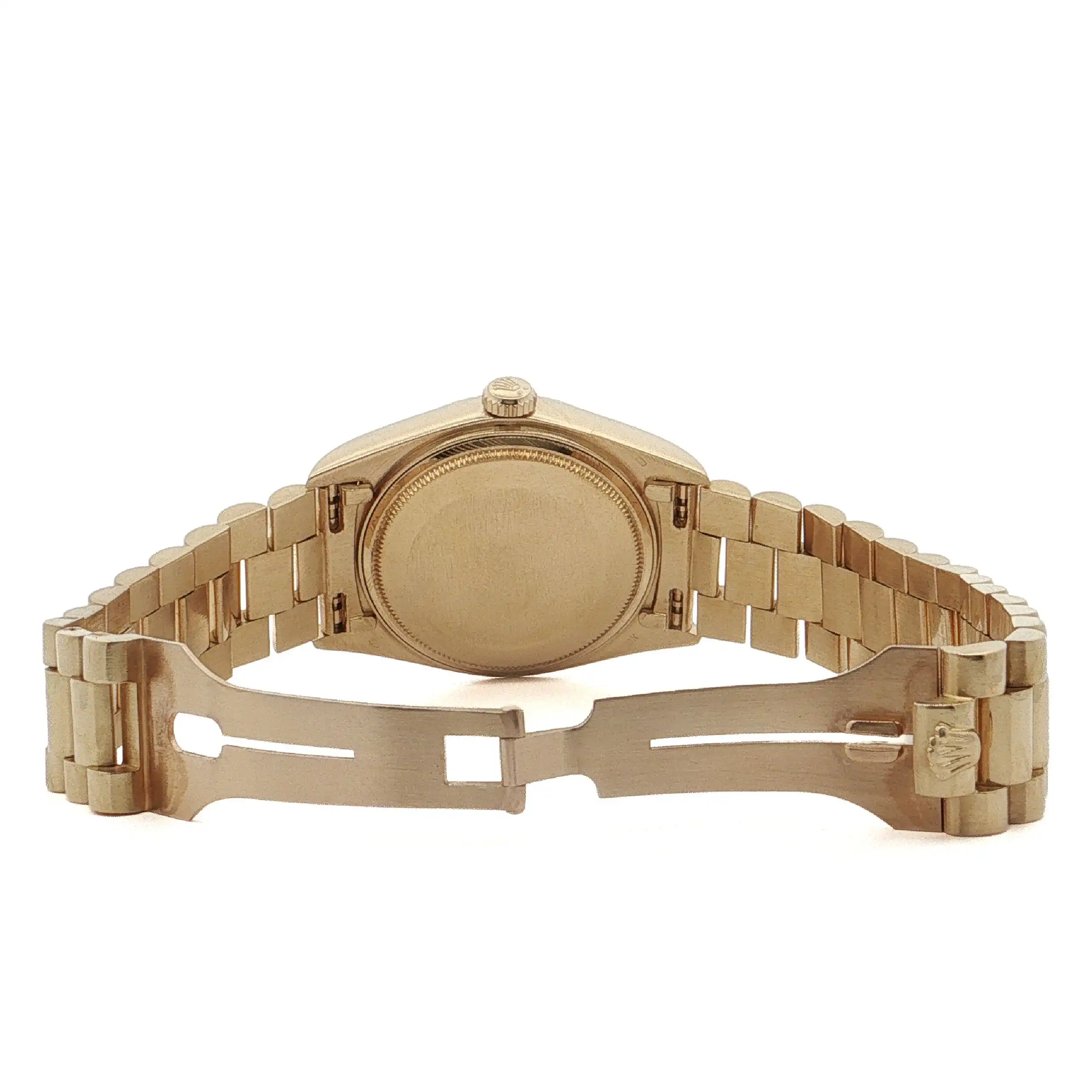 Herrenuhr Rolex DayDate Ref.18038 Gelbgold mit Revisionsbeleg aus 2026