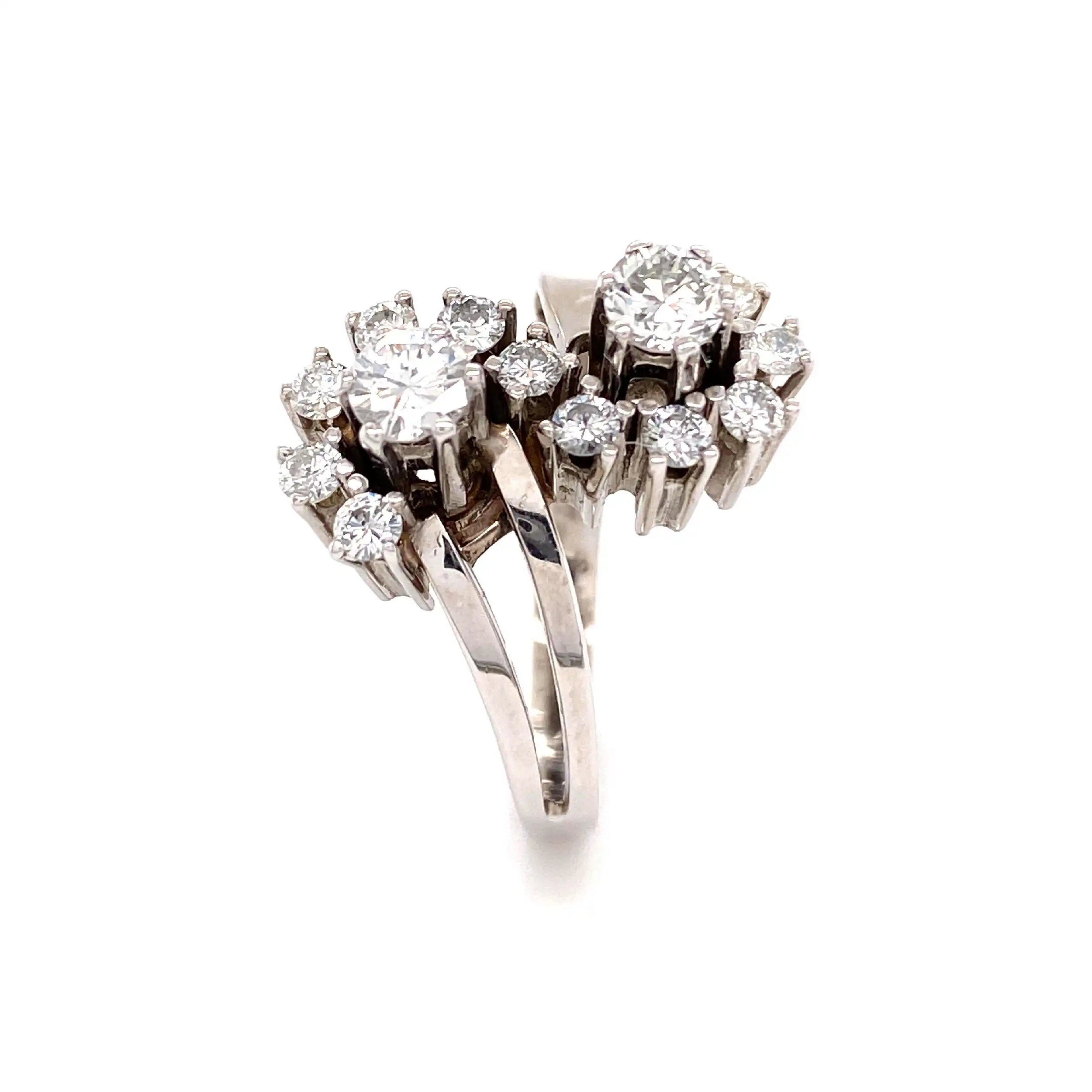 Ring Weißgold mit Brillanten