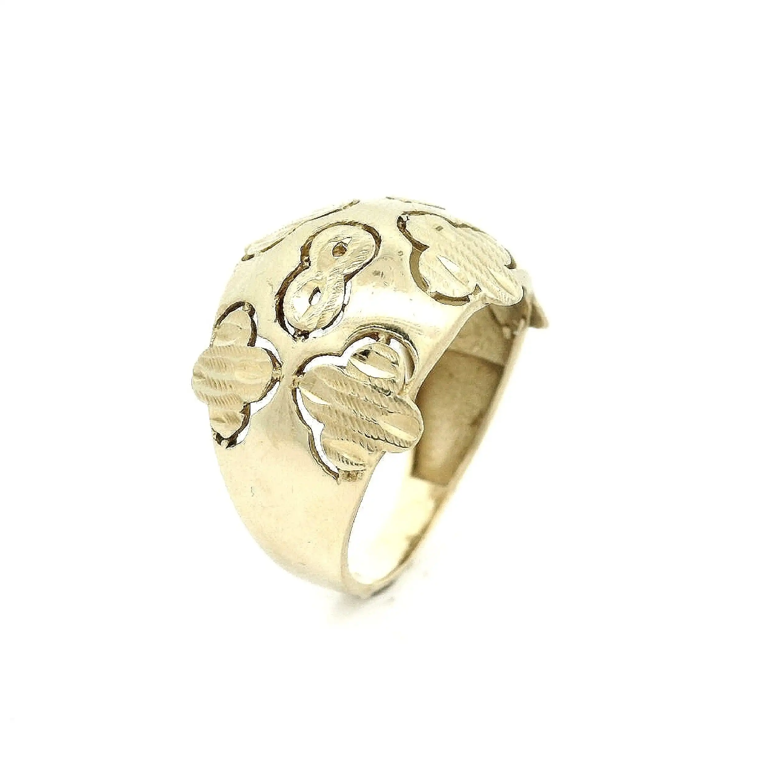 Ring Gelbgold mit Muster Ring Gelbgold mit Muster