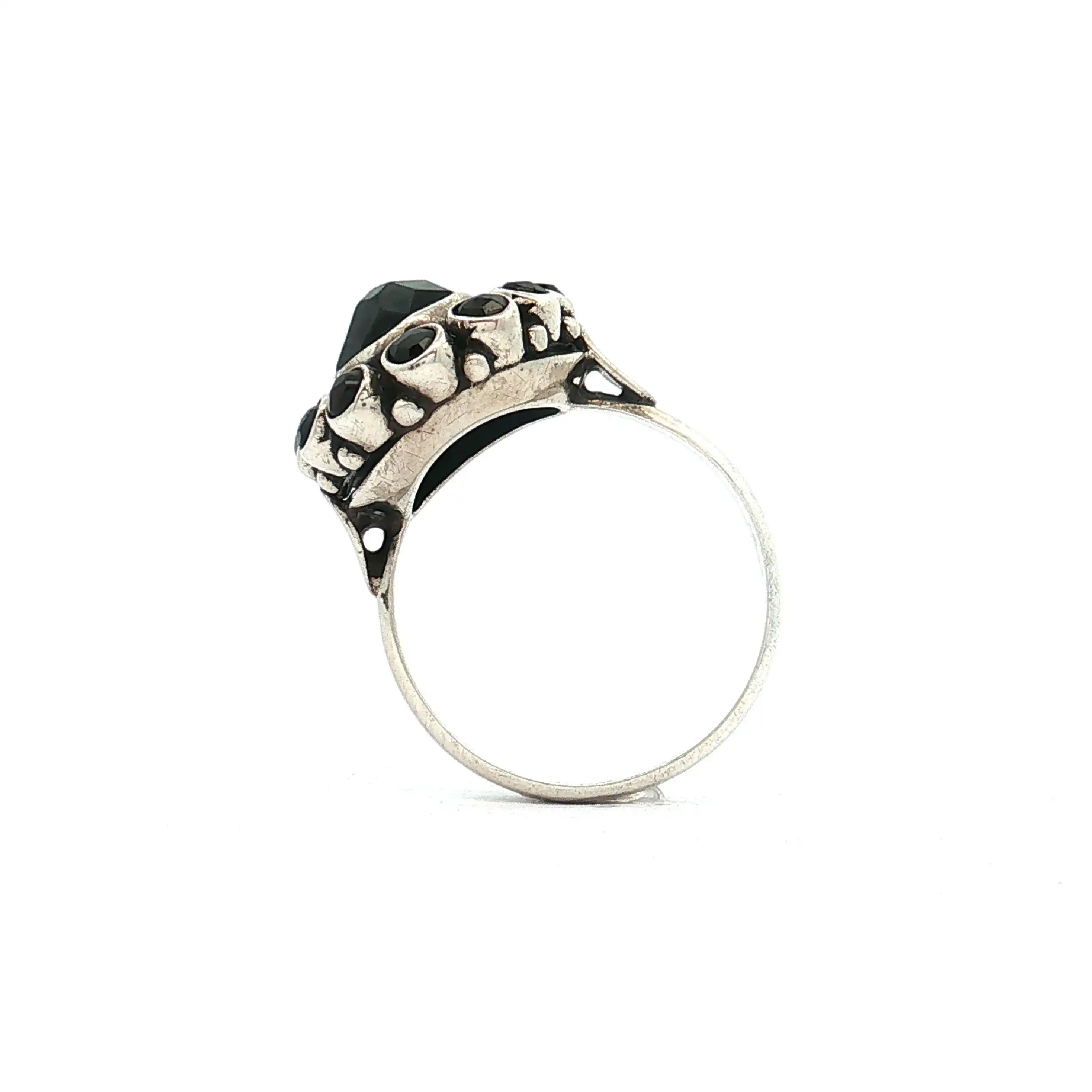 Ring Silber mit Granat