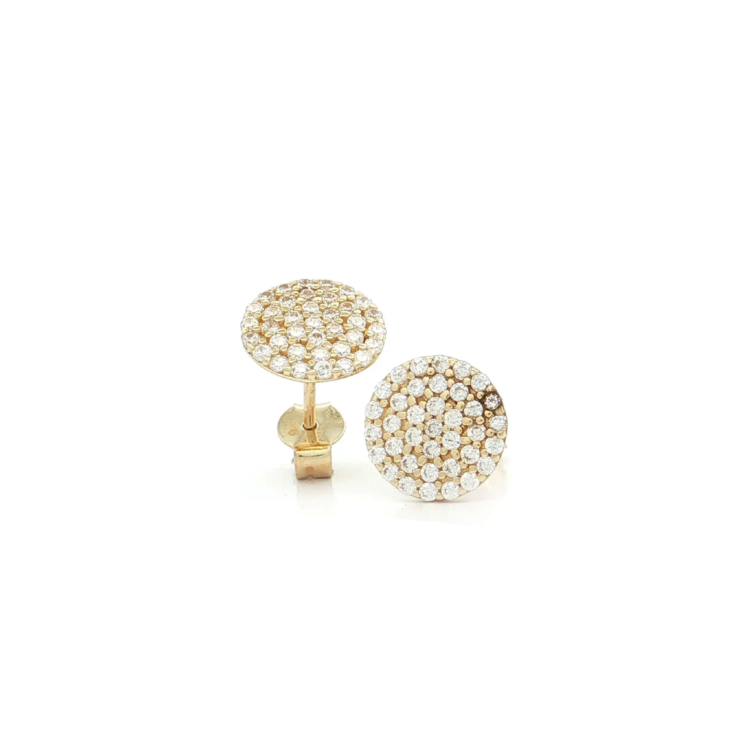Ohrstecker Gelbgold mit Zirkonia Ohrstecker Gelbgold mit Zirkonia
