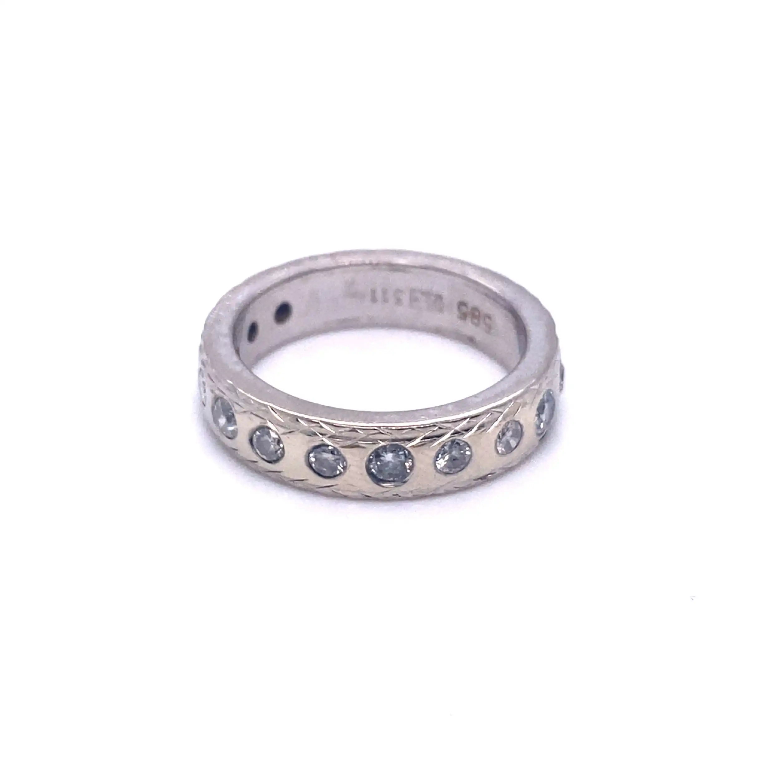 Ring Weißgold mit Brillanten Ring Weißgold mit Brillanten