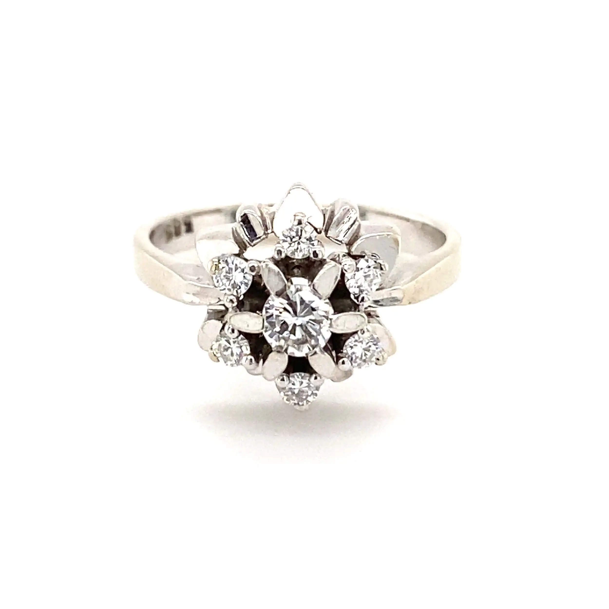 Ring Weißgold mit Brillanten