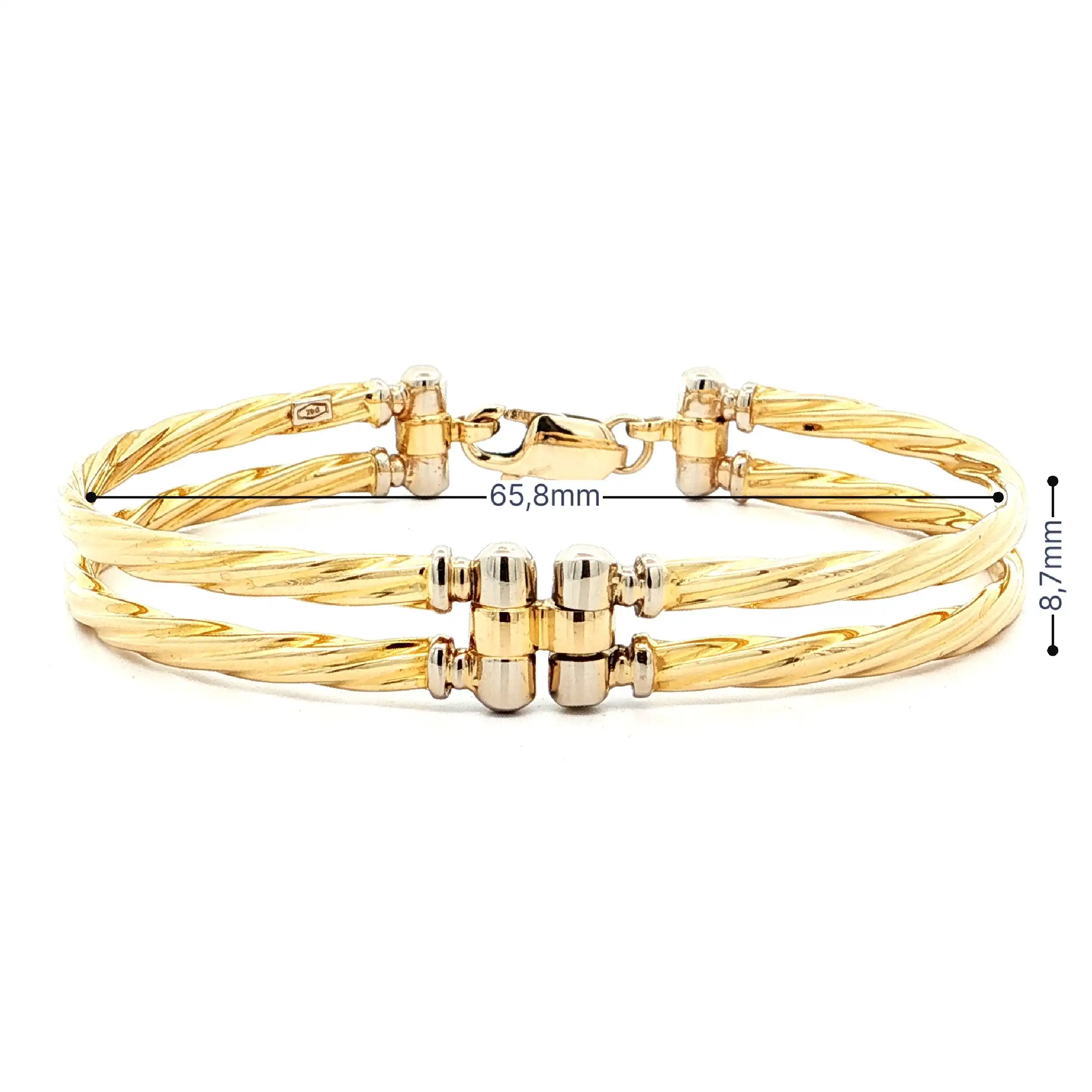 Armband/-reif Bicolor