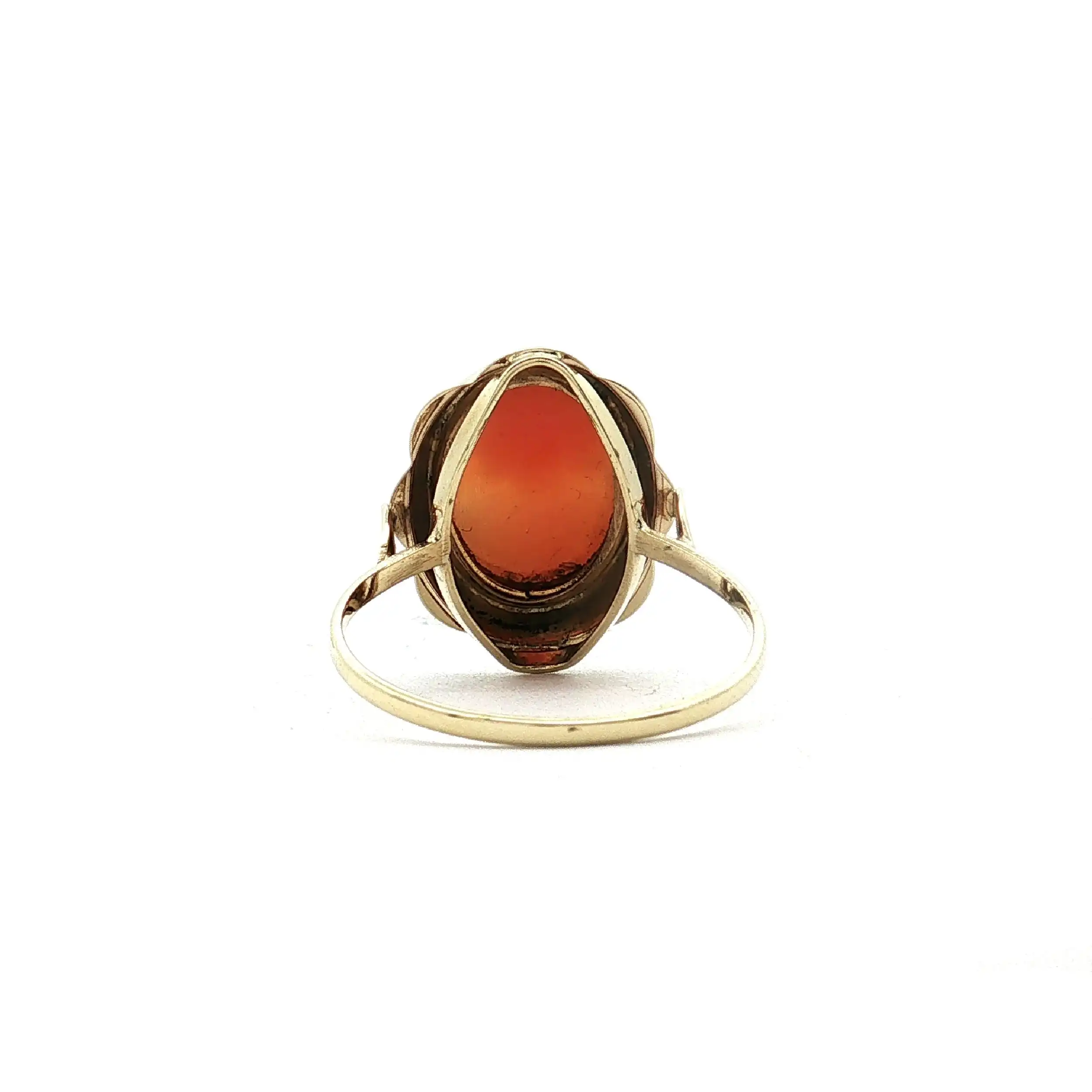 Ring Gelbgold mit Gemme