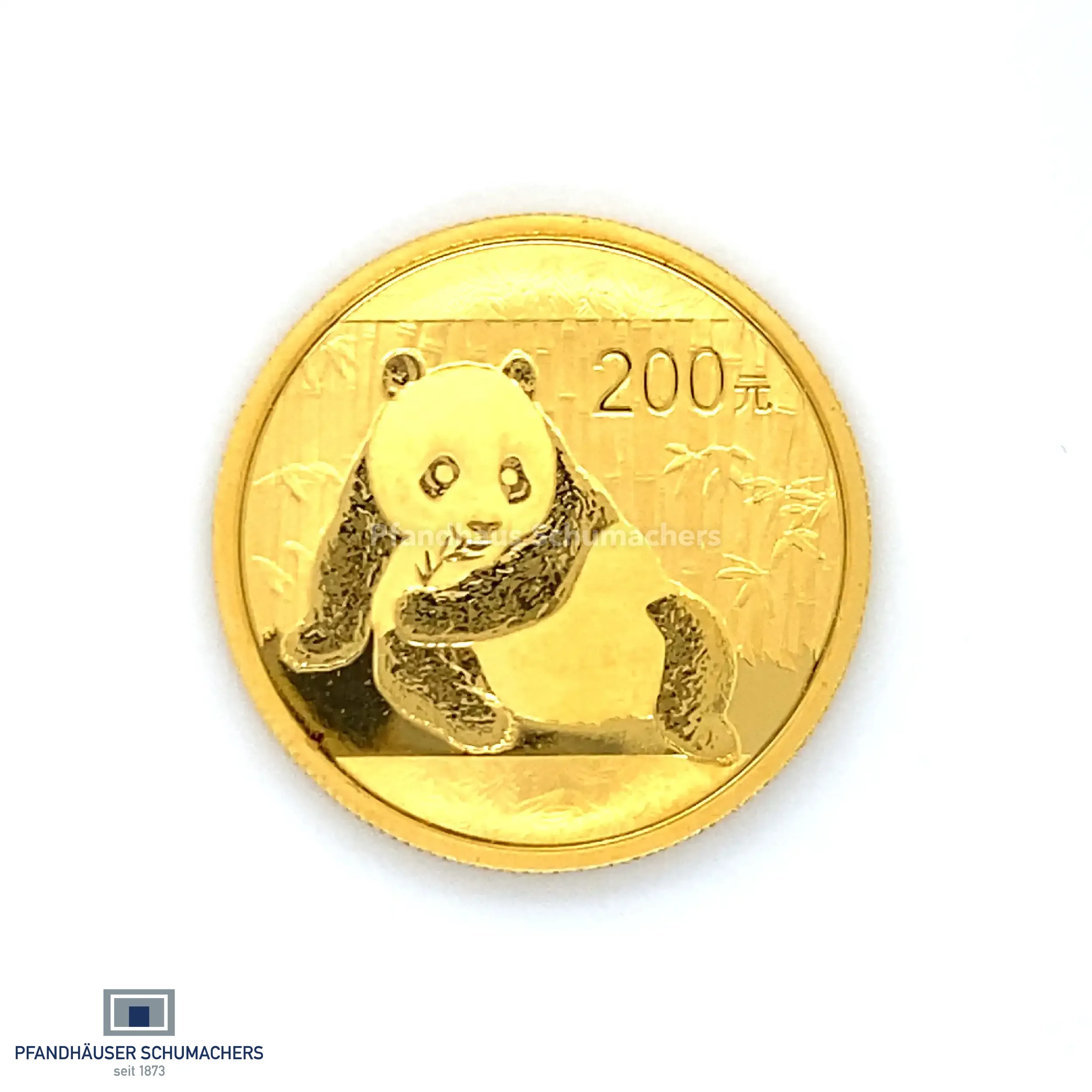 Münze China Panda 200 Yuan 2015 1/2 oz 