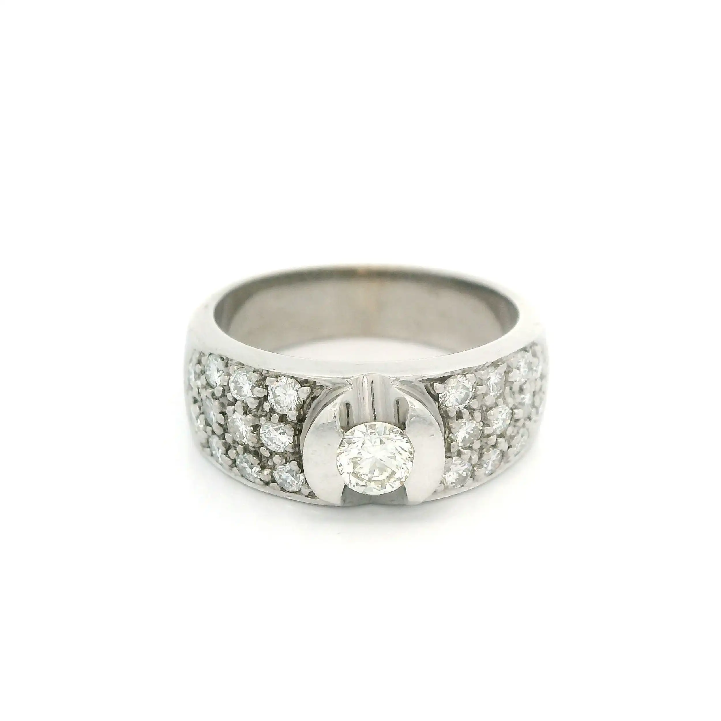 Ring Weißgold mit Brillanten Christ Ring Weißgold mit Brillanten Christ