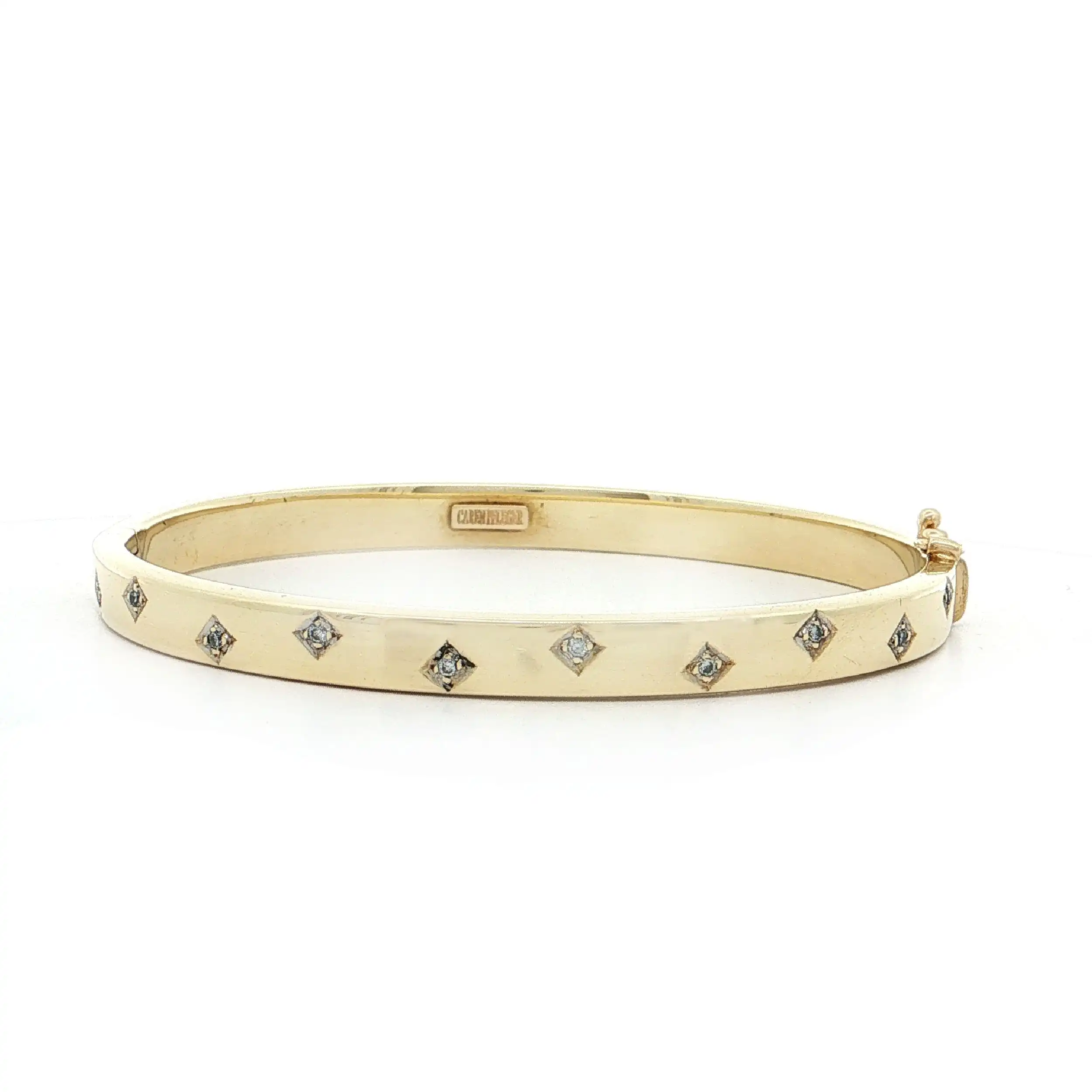 Armreif Gelbgold mit Brillanten