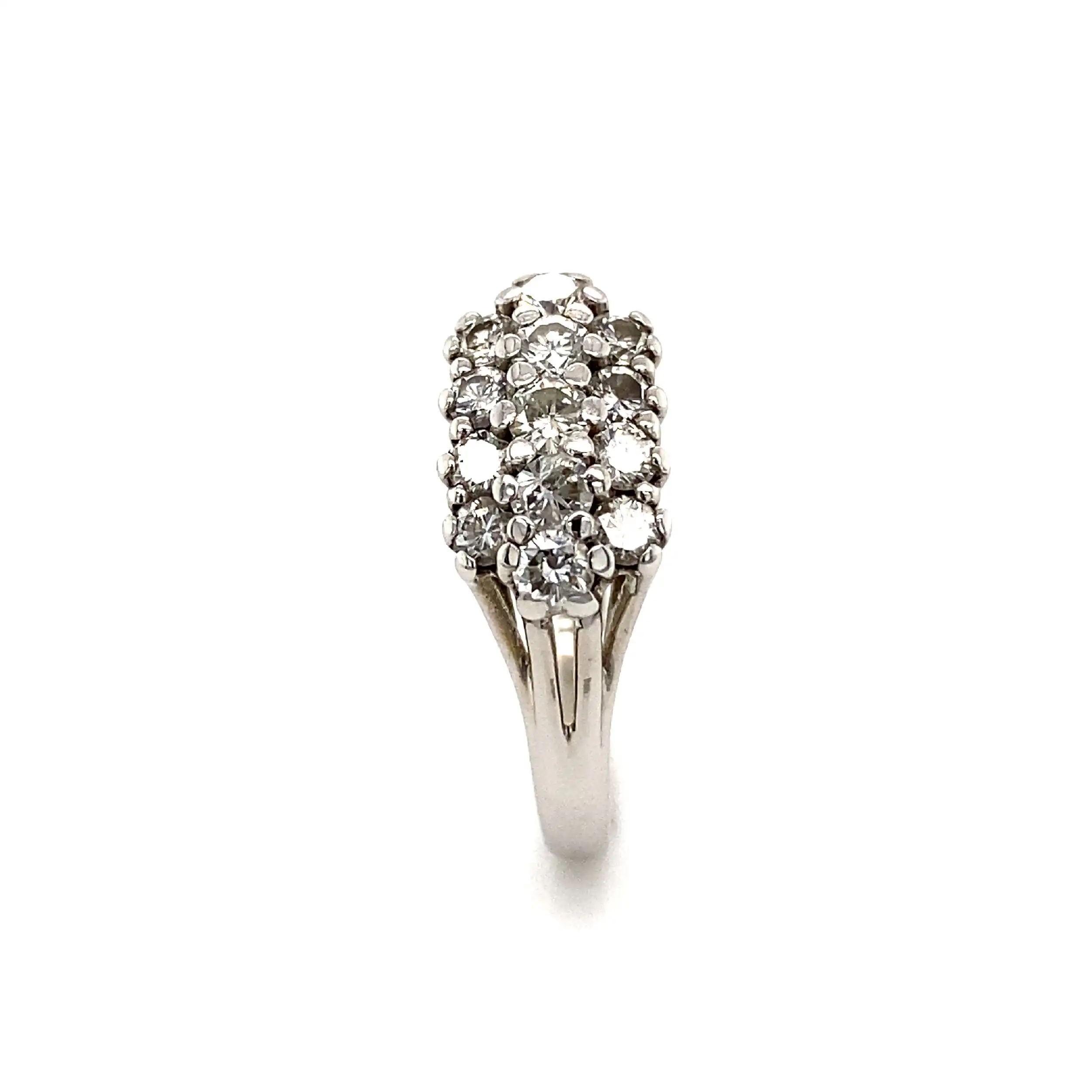 Ring Weißgold mit Brillanten Ring Weißgold mit Brillanten