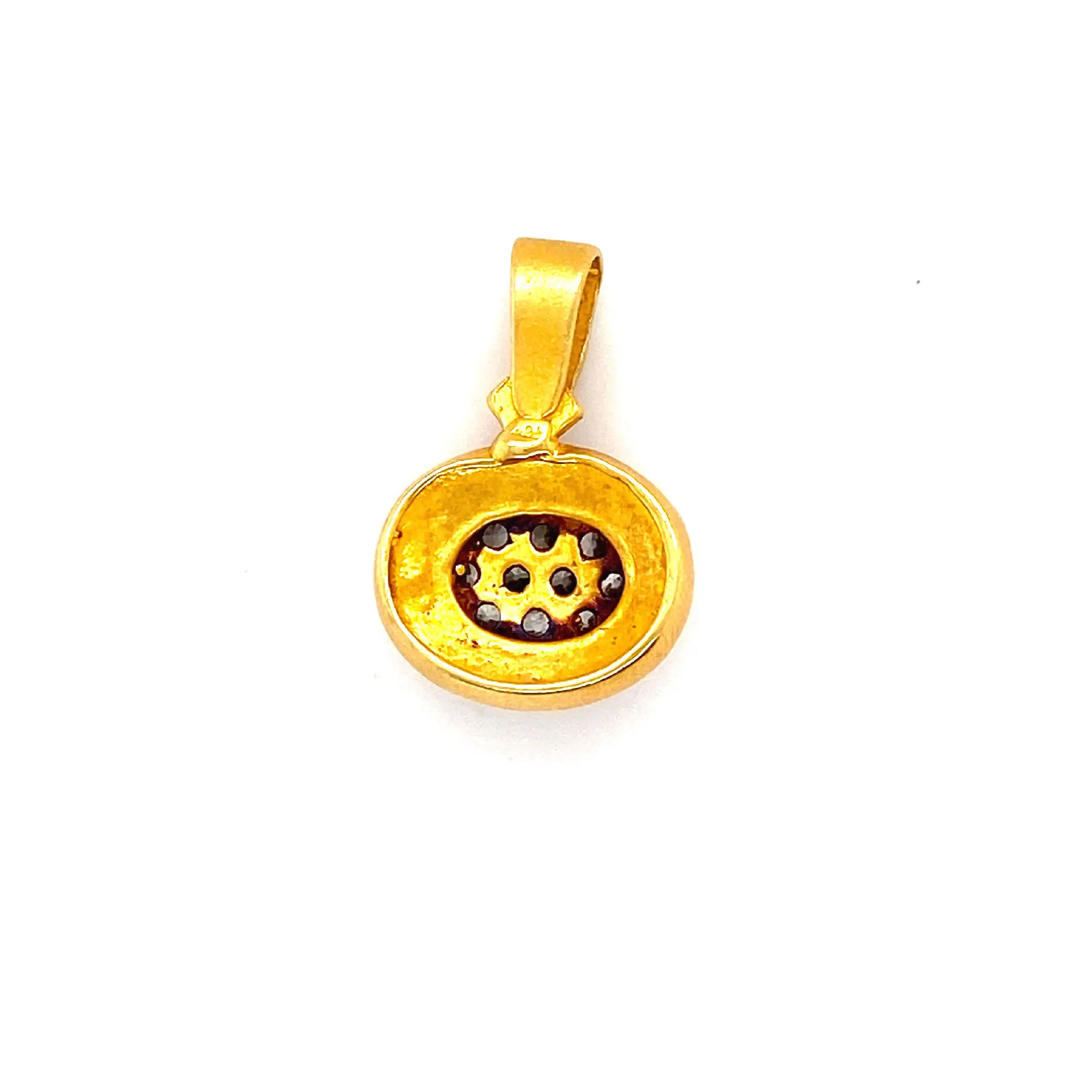 Anhänger Gelbgold mit Brillanten Anhänger Gelbgold mit Brillanten