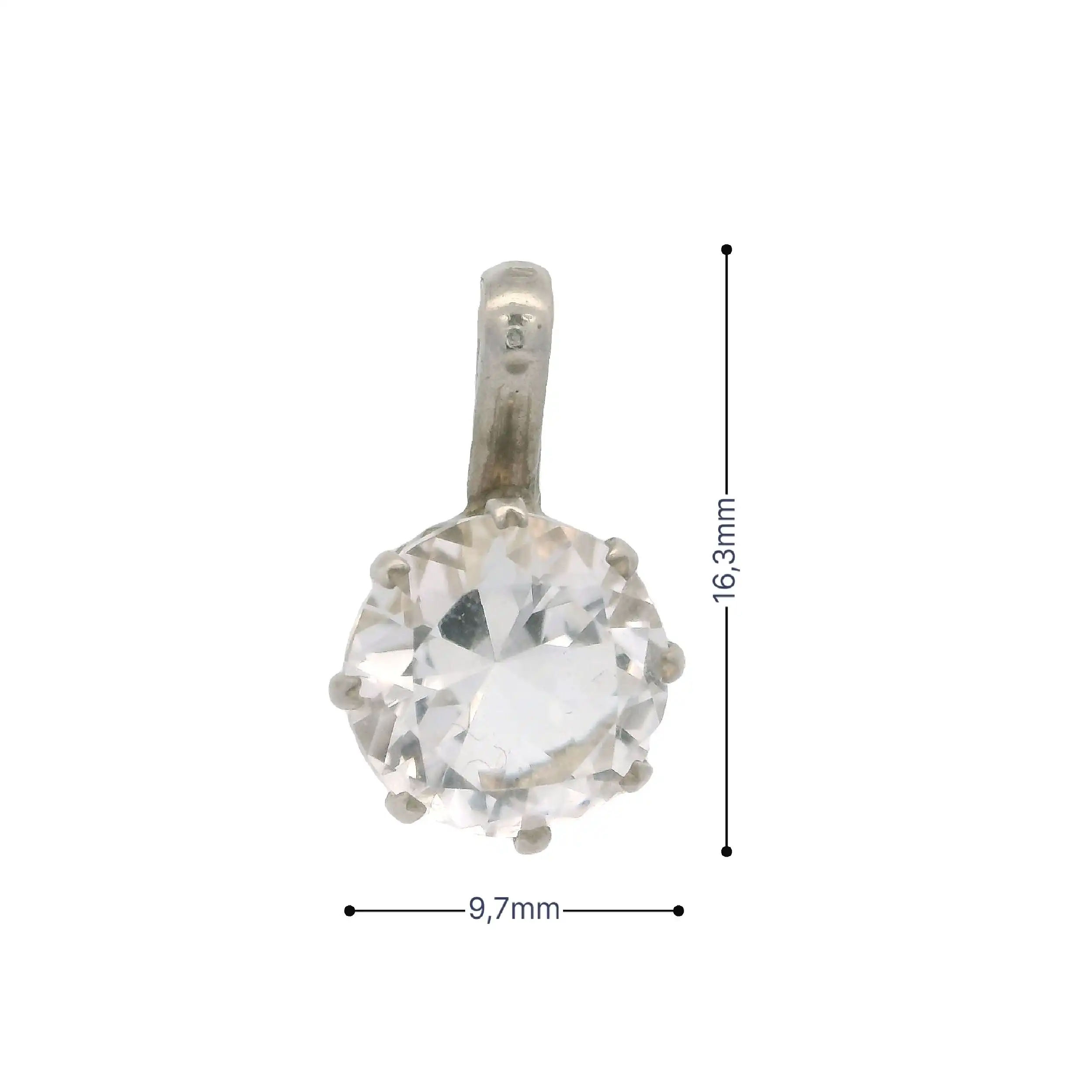 Anhänger Silber mit Zirkonia Anhänger Silber mit Zirkonia