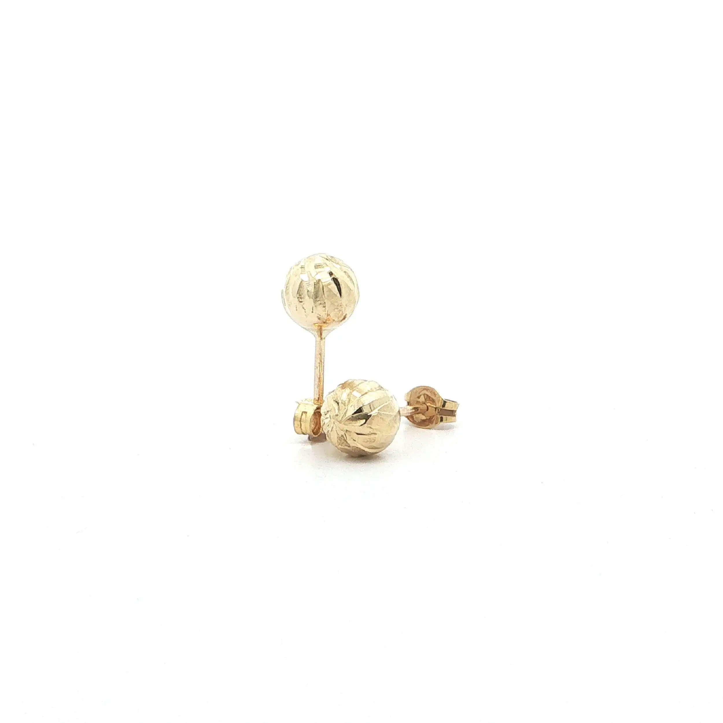 Ohrstecker Gelbgold mit Kugeln Ohrstecker Gelbgold mit Kugeln