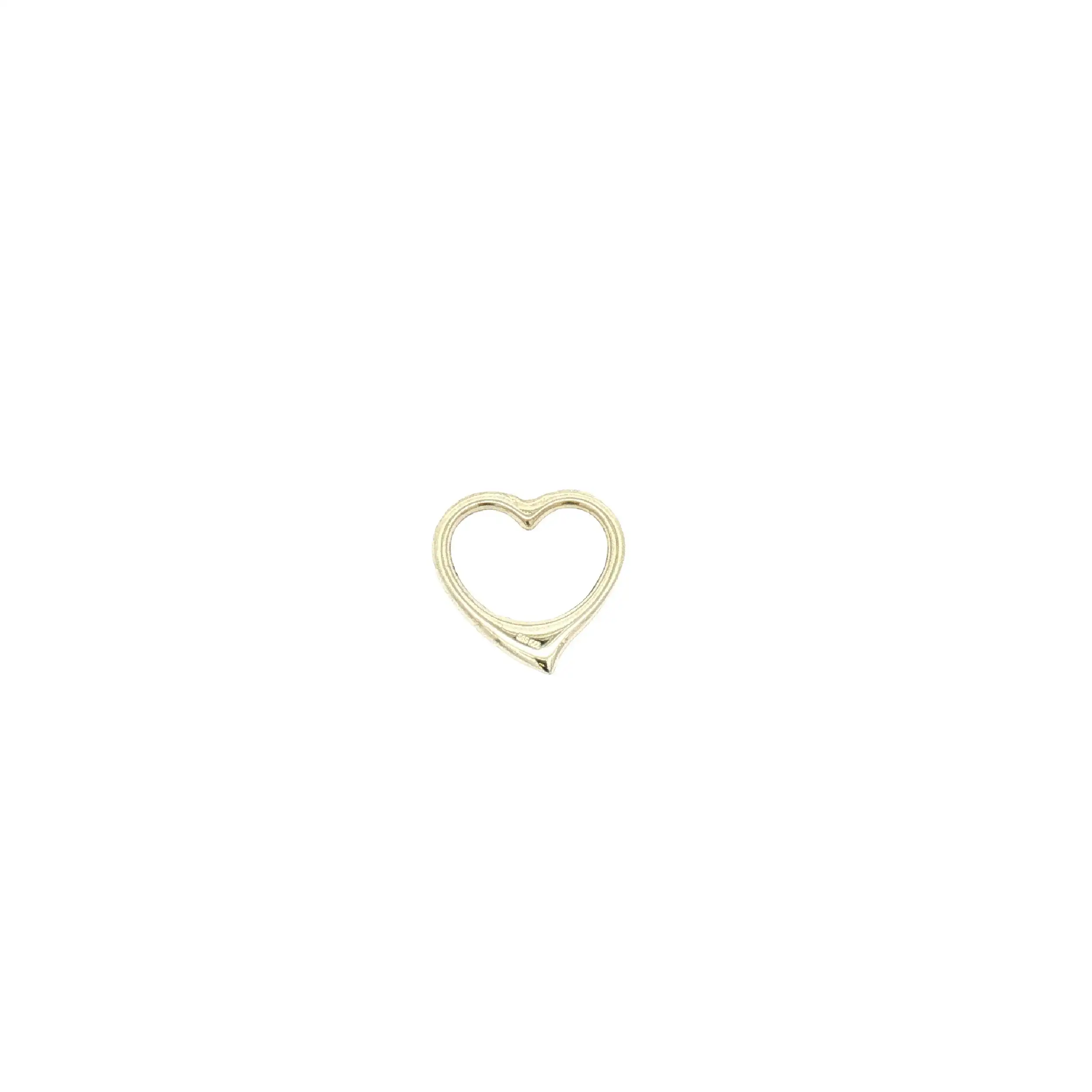 Herzanhänger Gelbgold mit Diamant Herzanhänger Gelbgold mit Diamant