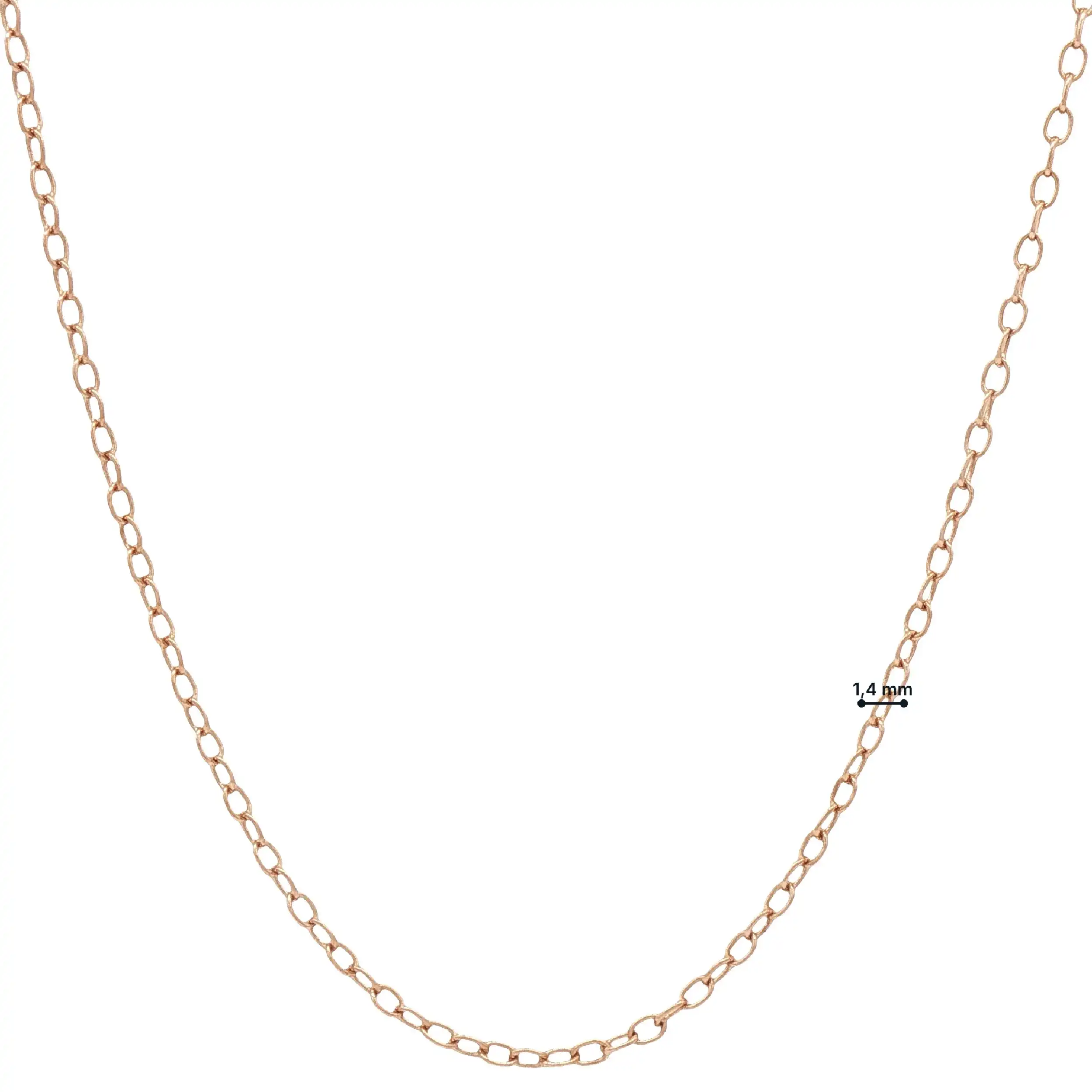 Ankerkette Roségold