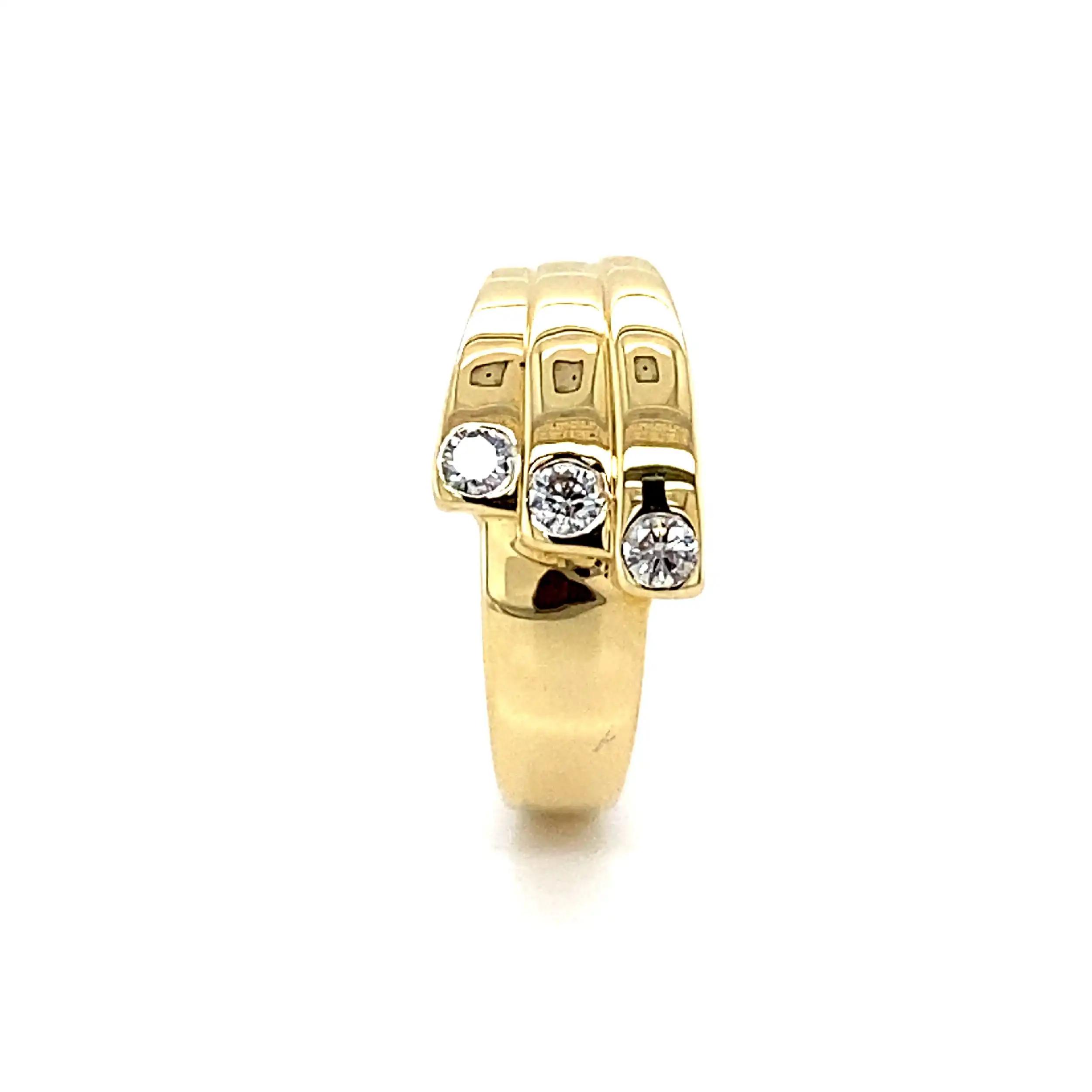 Ring Gelbgold mit Brillanten Ring Gelbgold mit Brillanten
