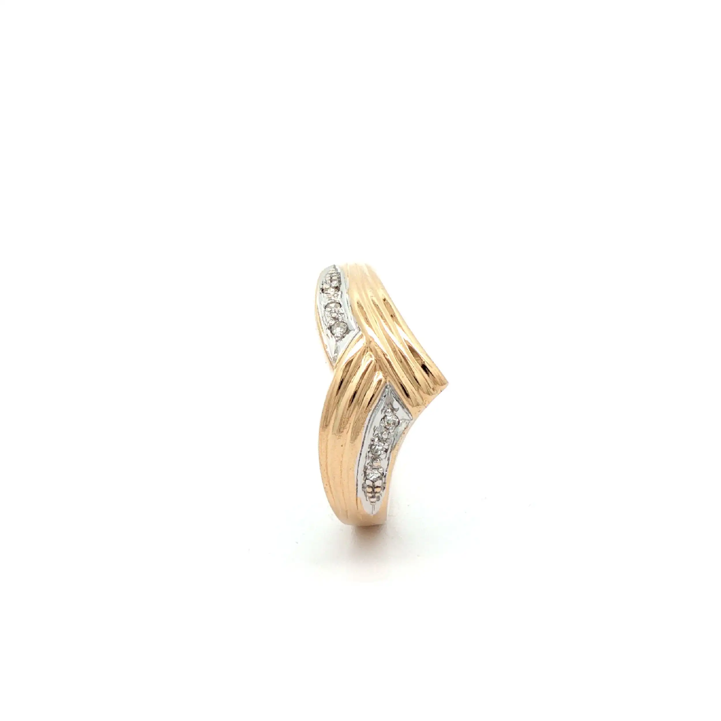 Ring Gelbgold mit Diamanten Ring Gelbgold mit Diamanten