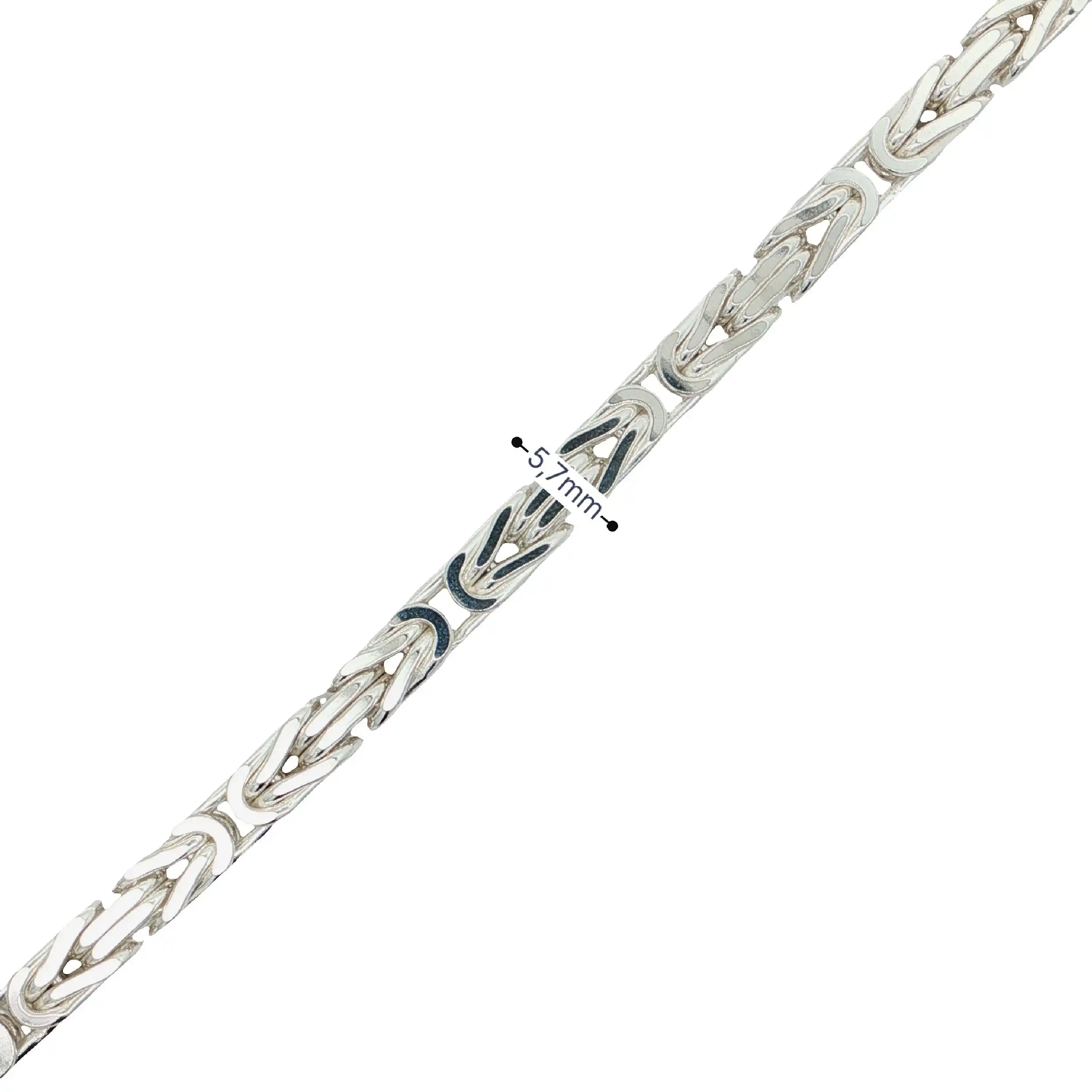 Königsarmband Silber