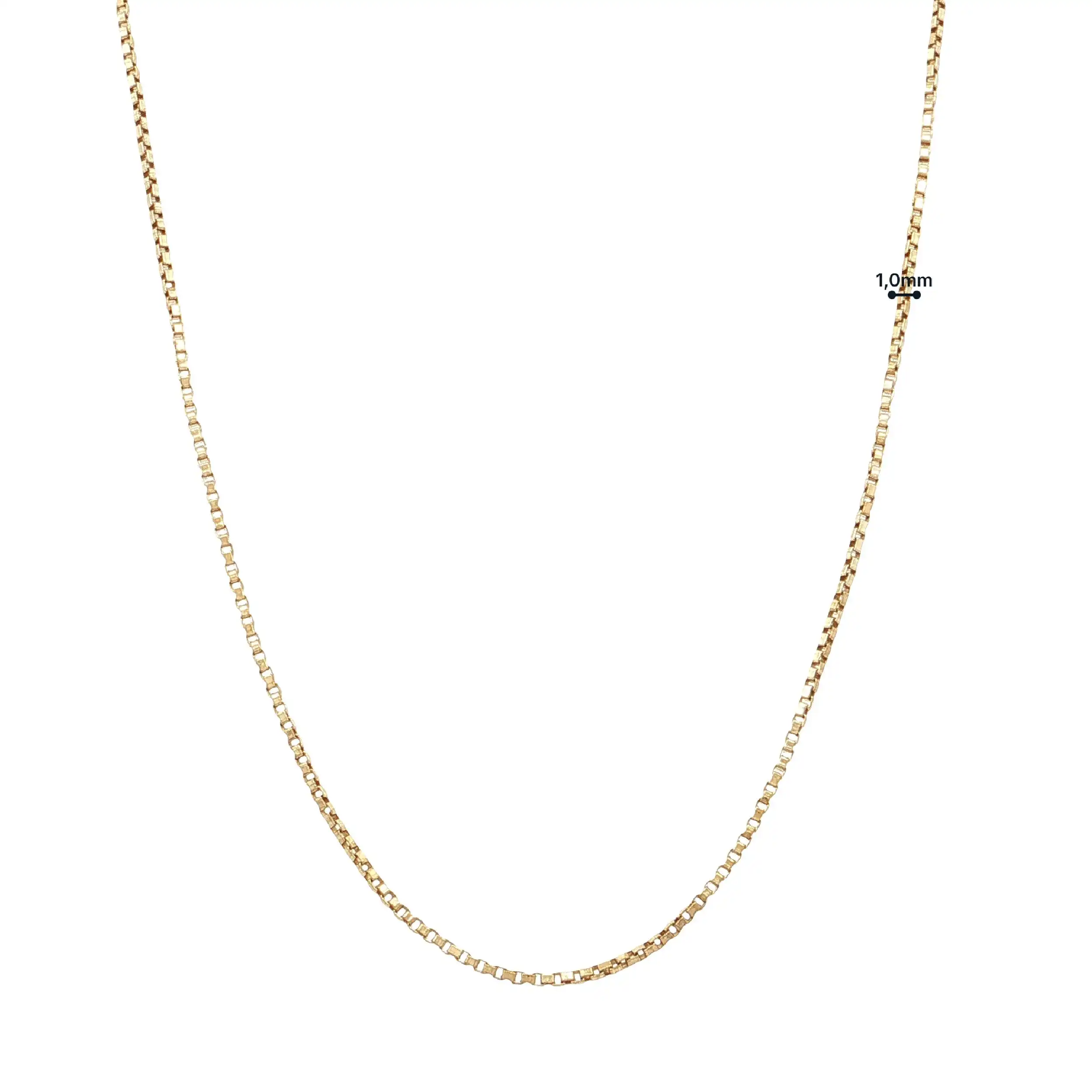 Venezianerkette Gelbgold