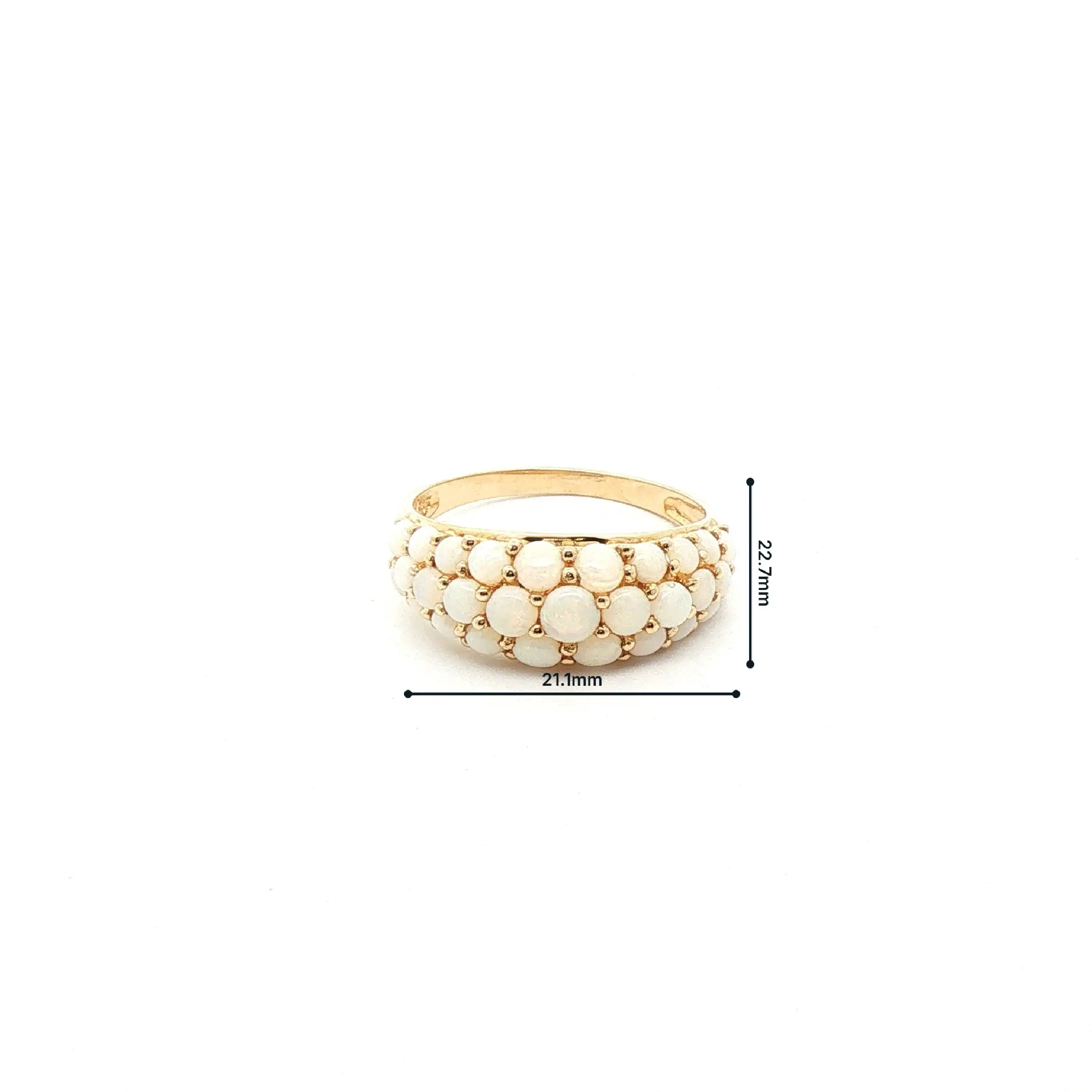 Ring Gelbgold mit Opal Ring Gelbgold mit Opal