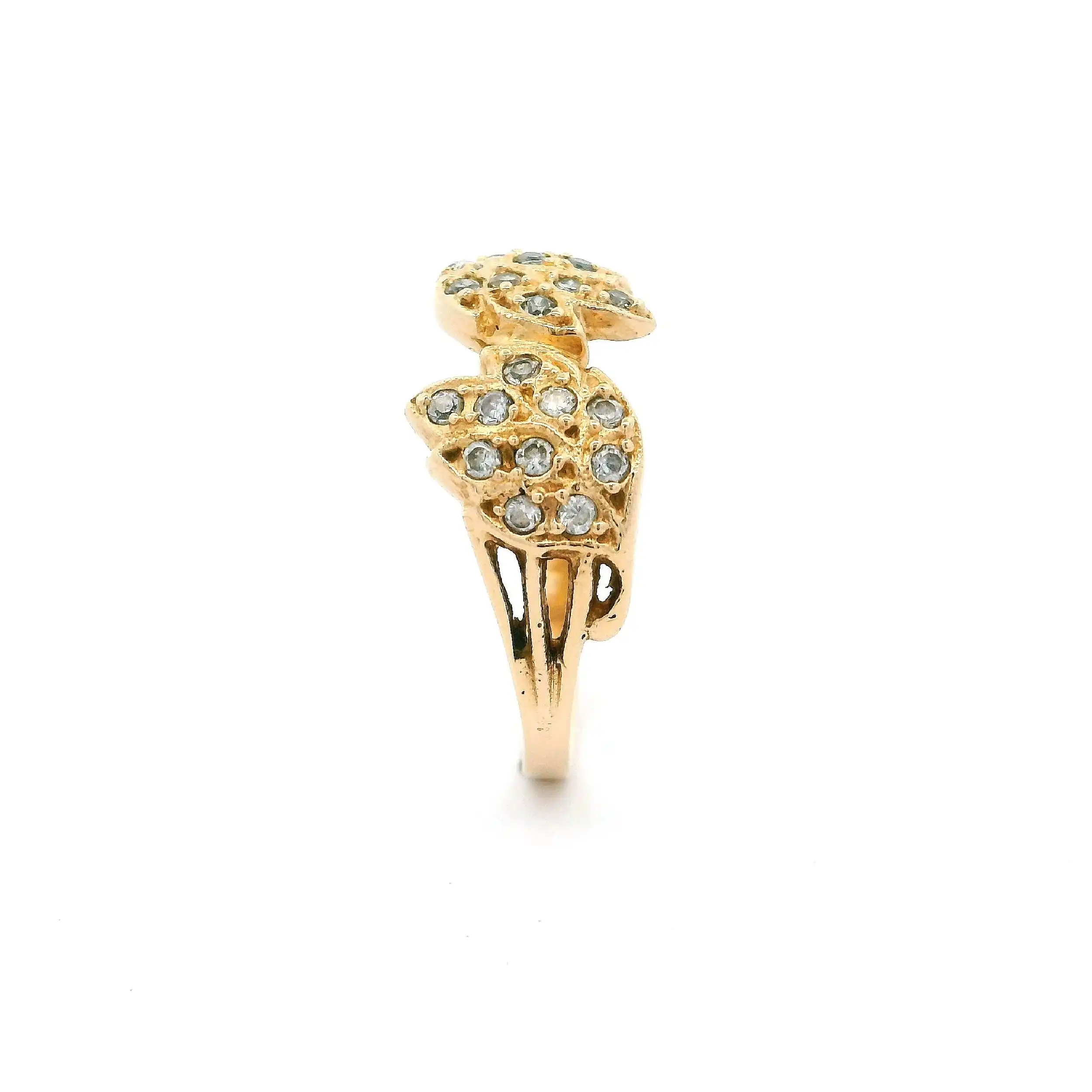 Ring Gelbgold mit Zirkonia