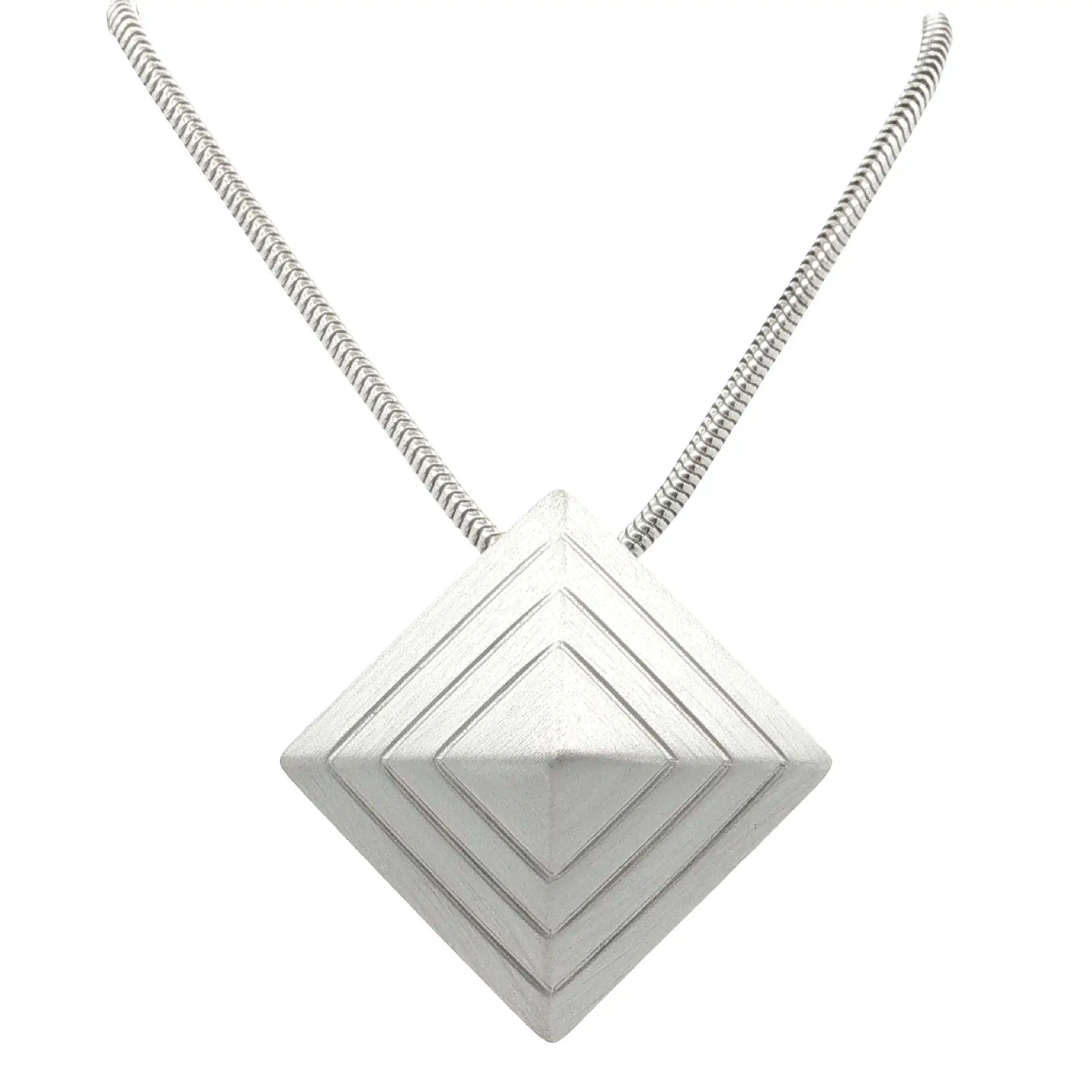 Schlangenkette mit Anhänger Silber Schlangenkette mit Anhänger Silber