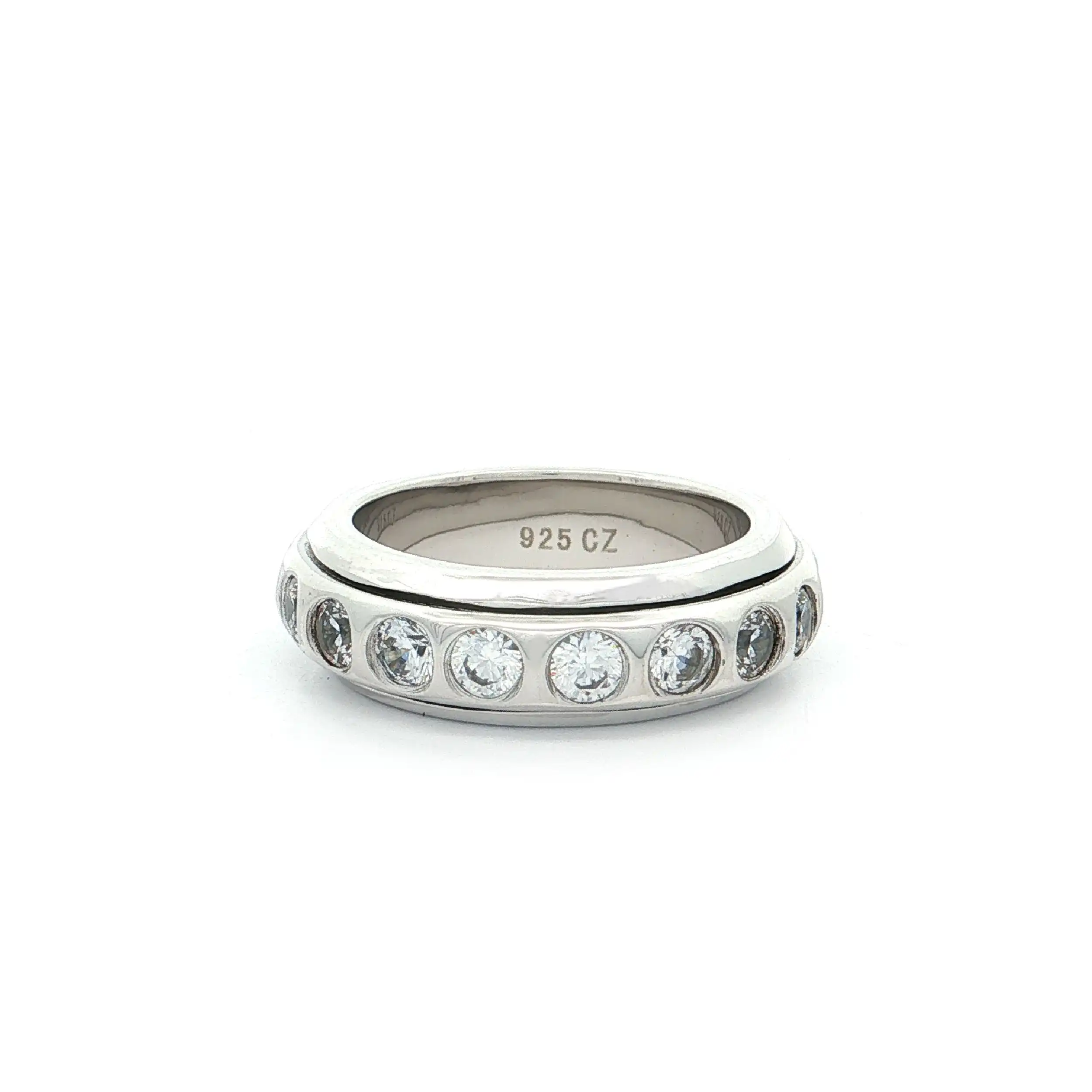 Rollring Silber mit Zirkonia "Amor" Rollring Silber mit Zirkonia "Amor"