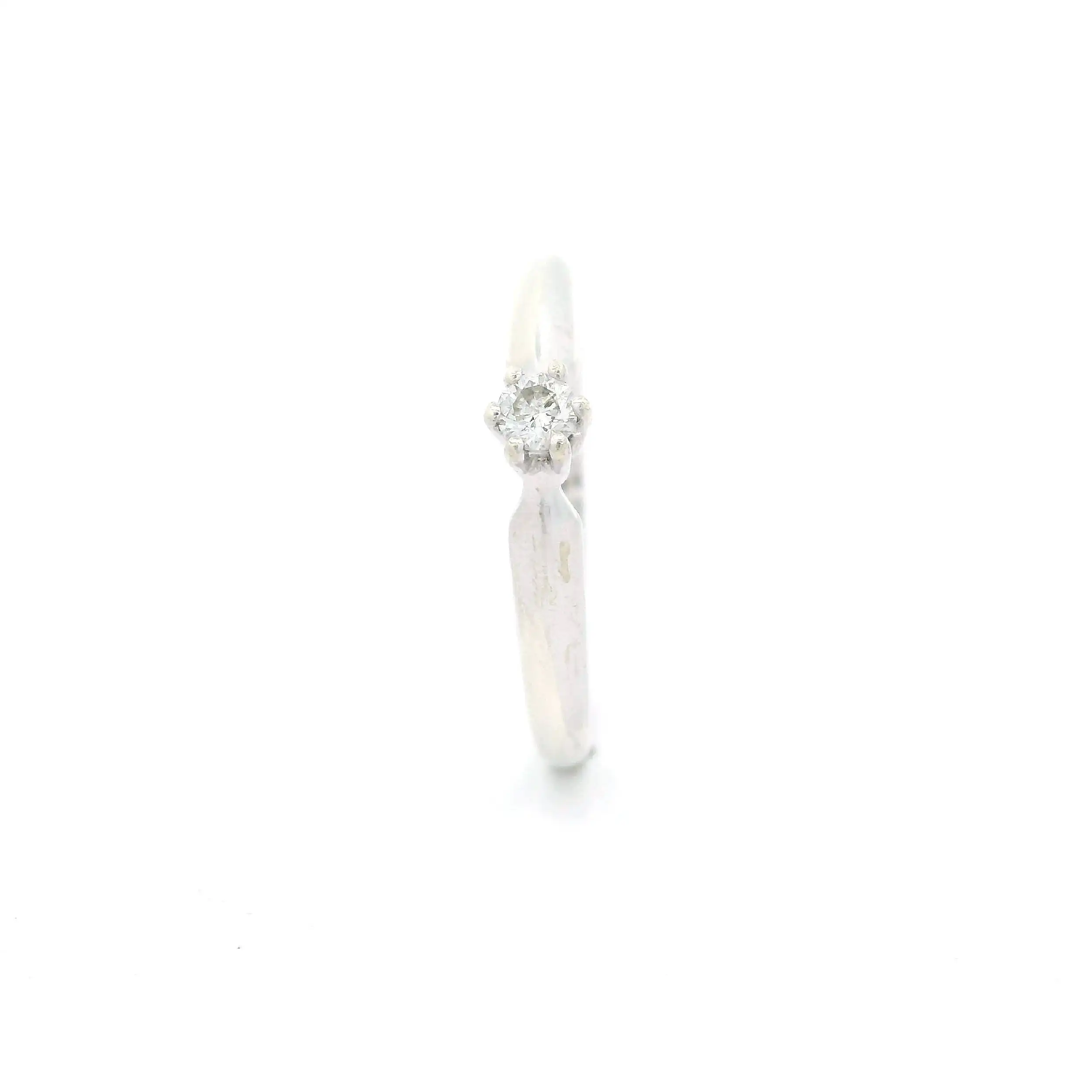 Ring Weißgold mit Brillant Christ Ring Weißgold mit Brillant Christ