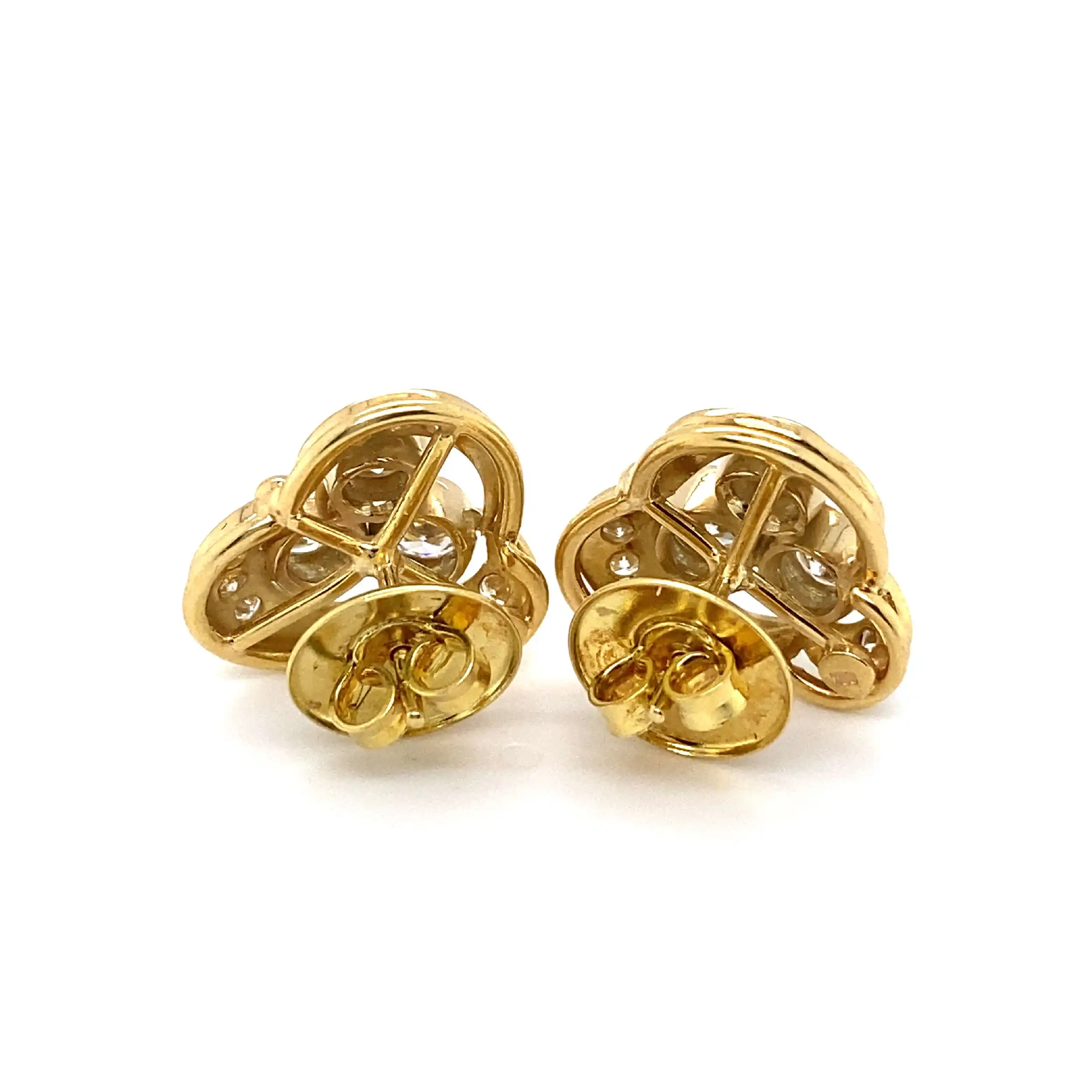 Ohrstecker Gelbgold mit Brillanten Ohrstecker Gelbgold mit Brillanten