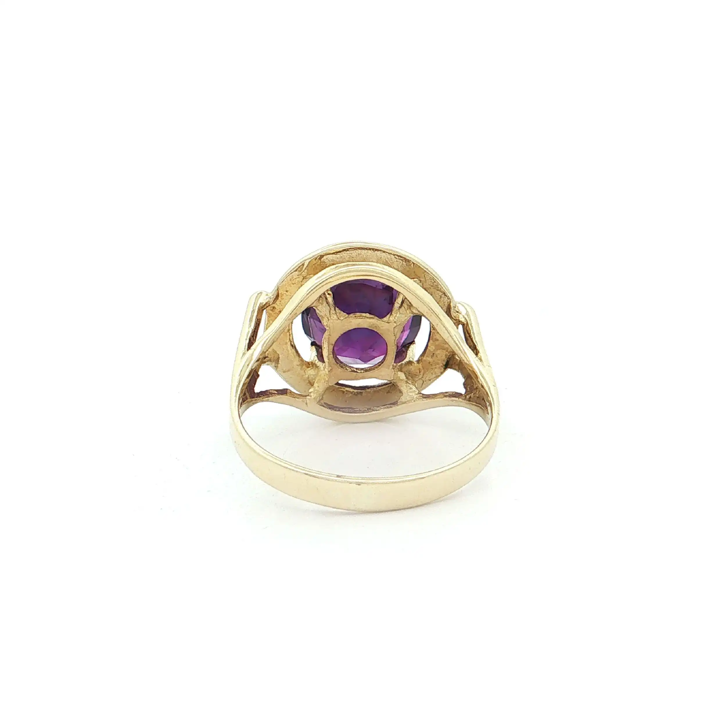 Ring Gelbgold mit Amethyst Ring Gelbgold mit Amethyst