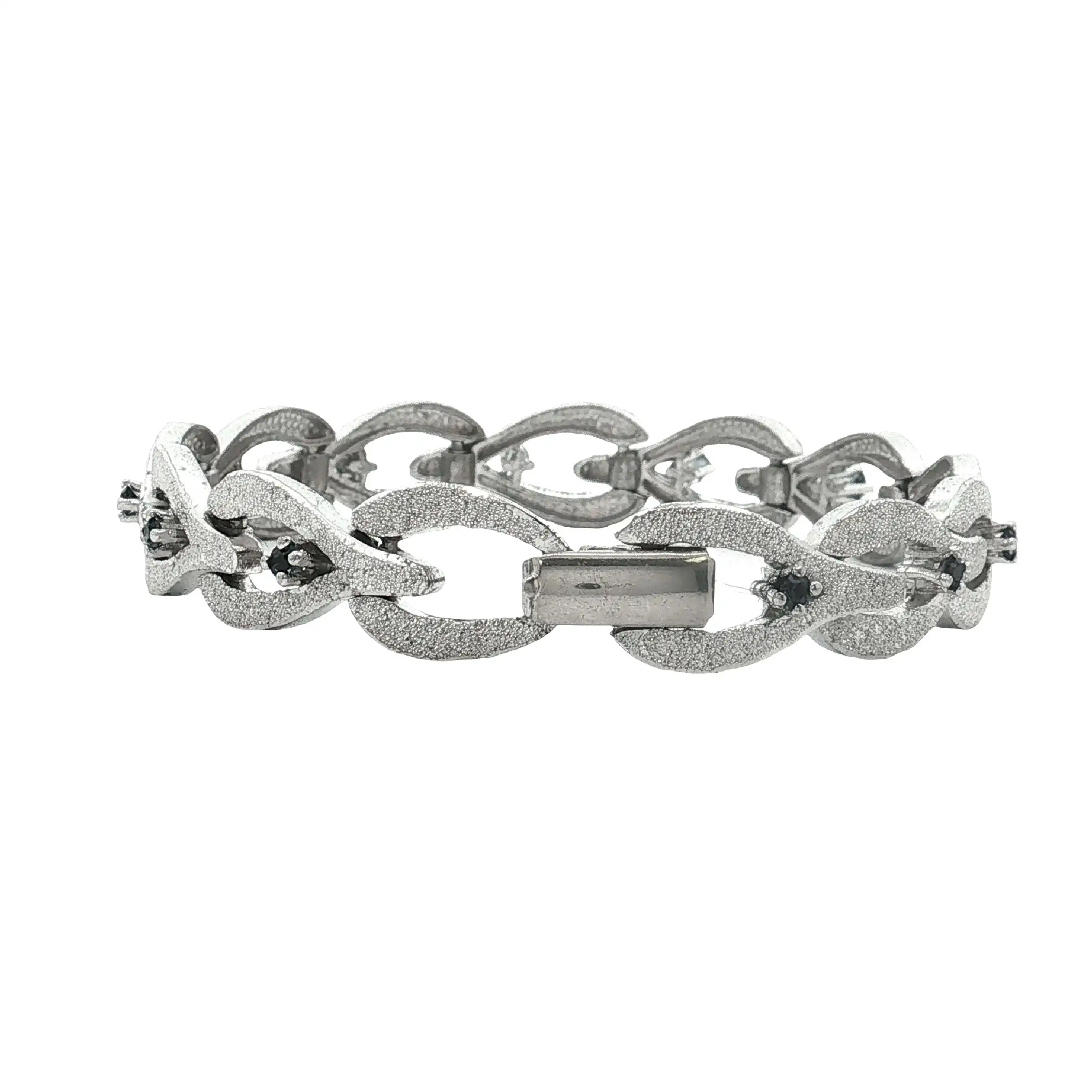 Armband Silber blaue Steine