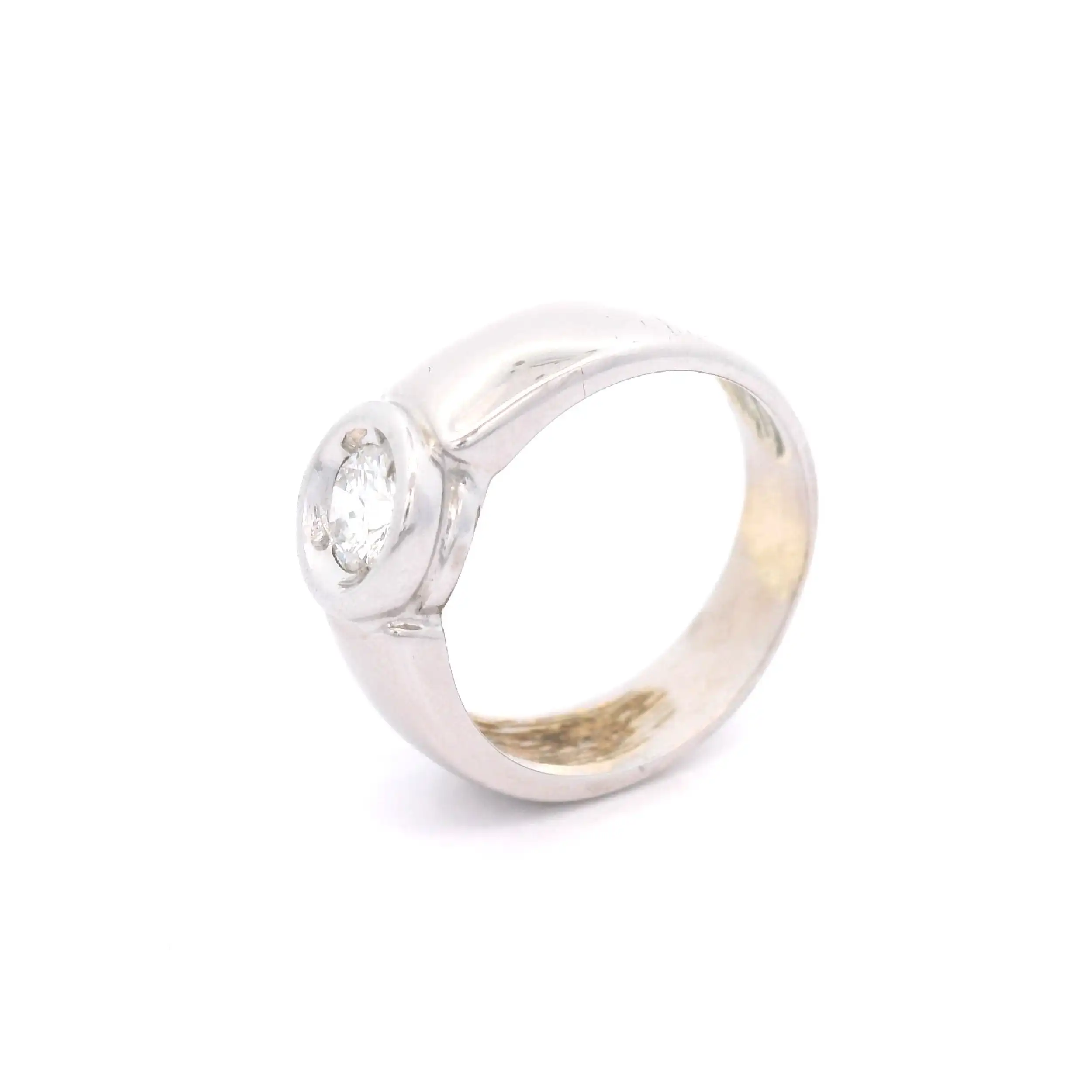 Ring Weißgold mit Brillant
