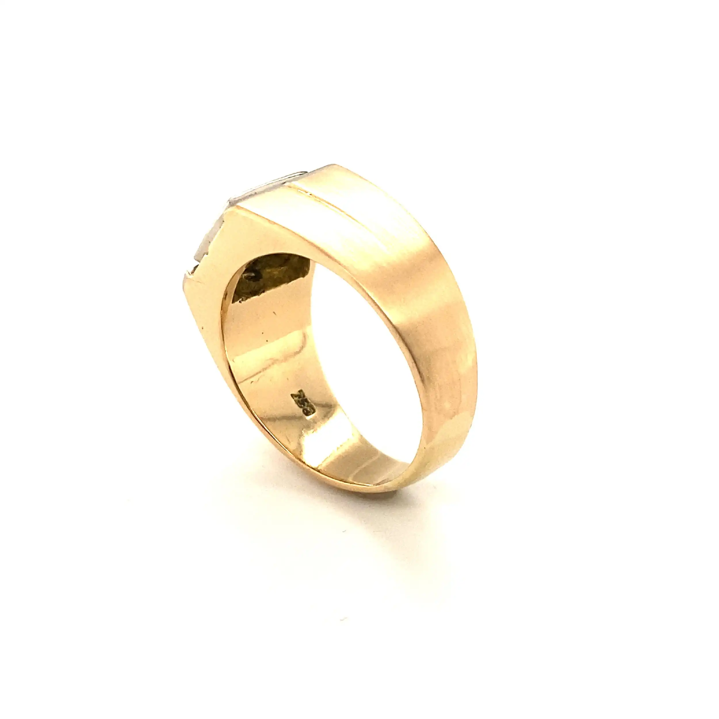 Ring Roségold/Weißgold Brillant Solitär Ring Roségold/Weißgold Brillant Solitär