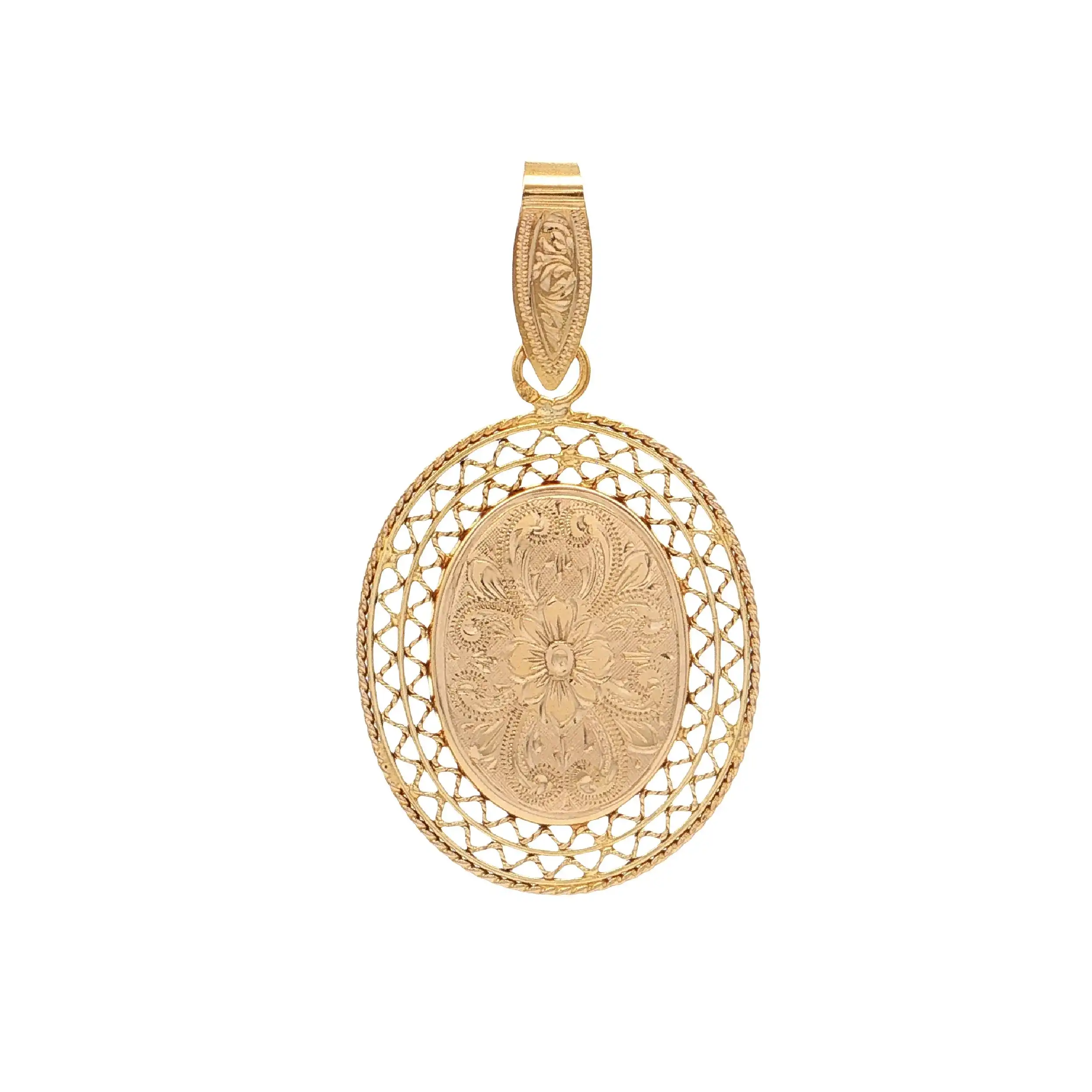 Anhänger Gelbgold