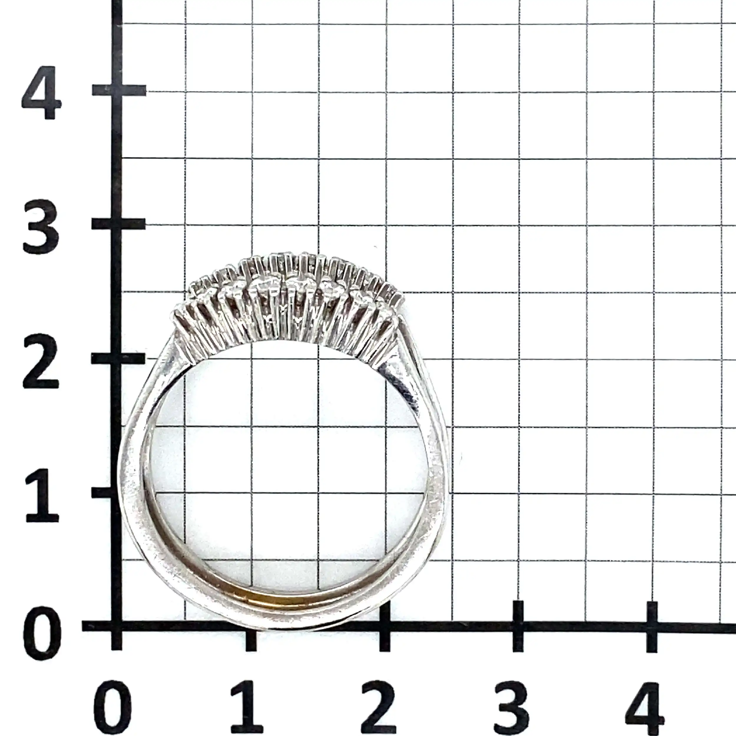 Ring Weißgold mit Brillanten Ring Weißgold mit Brillanten