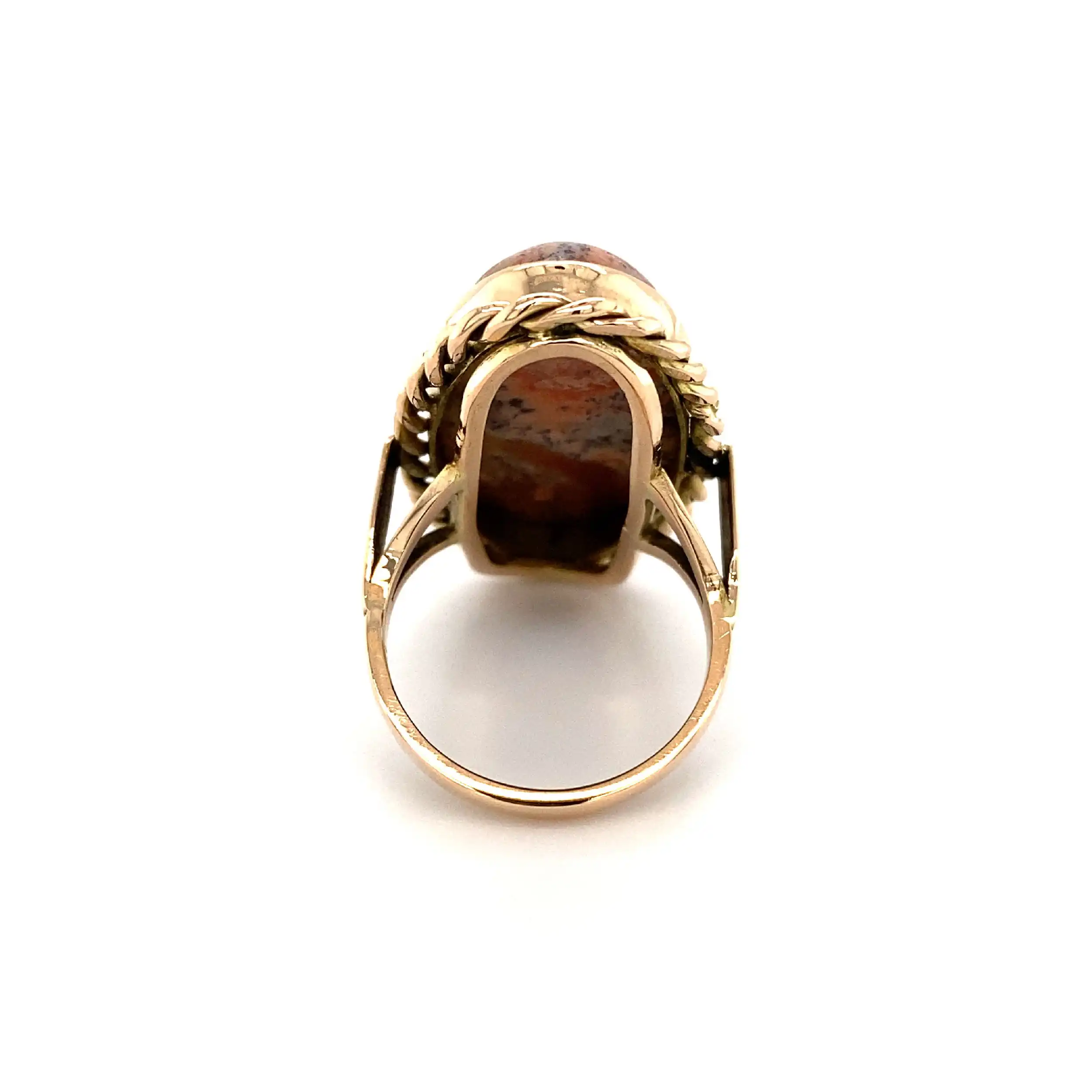Ring Roségold mit Granitstein Ring Roségold mit Granitstein