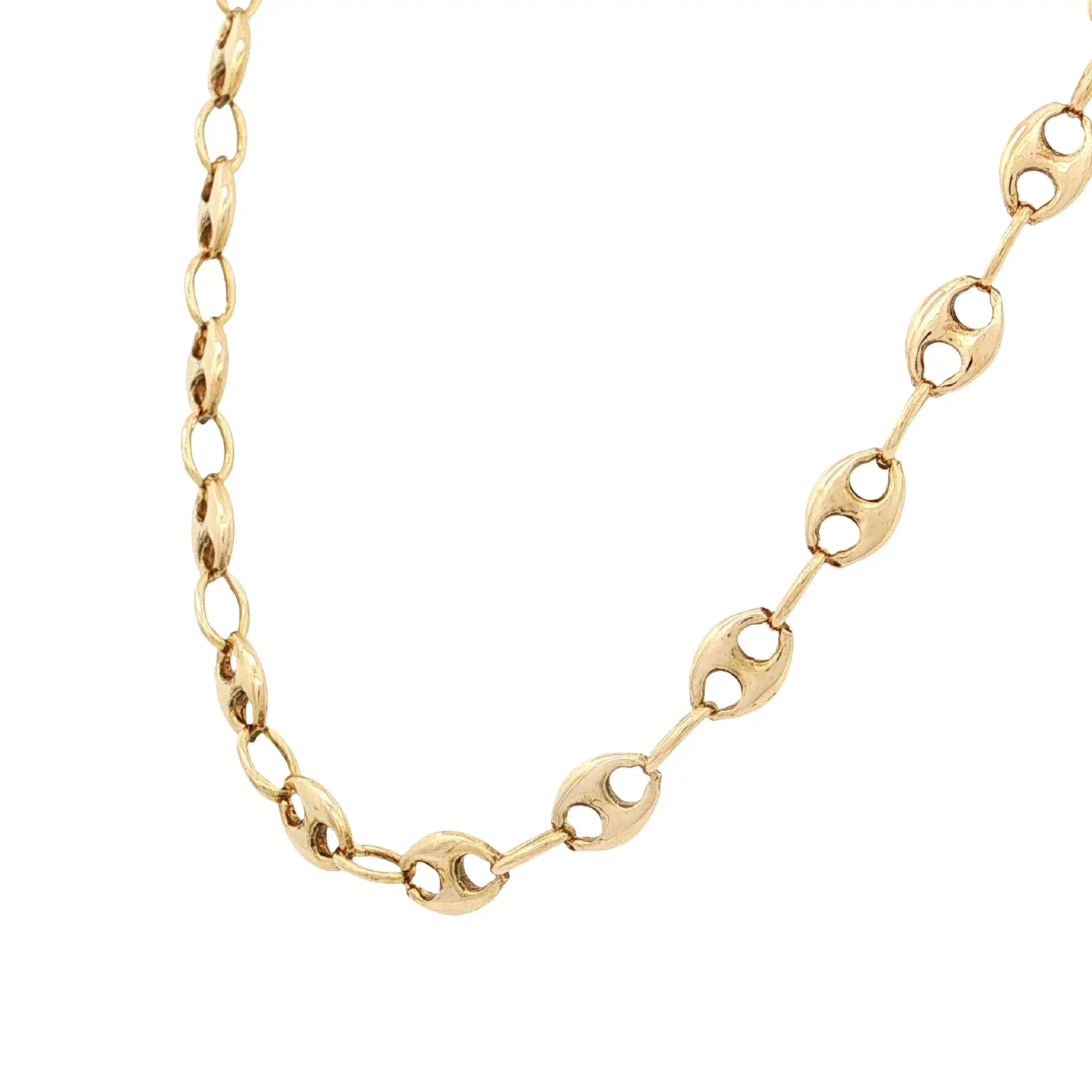 Bohnenkette Gelbgold