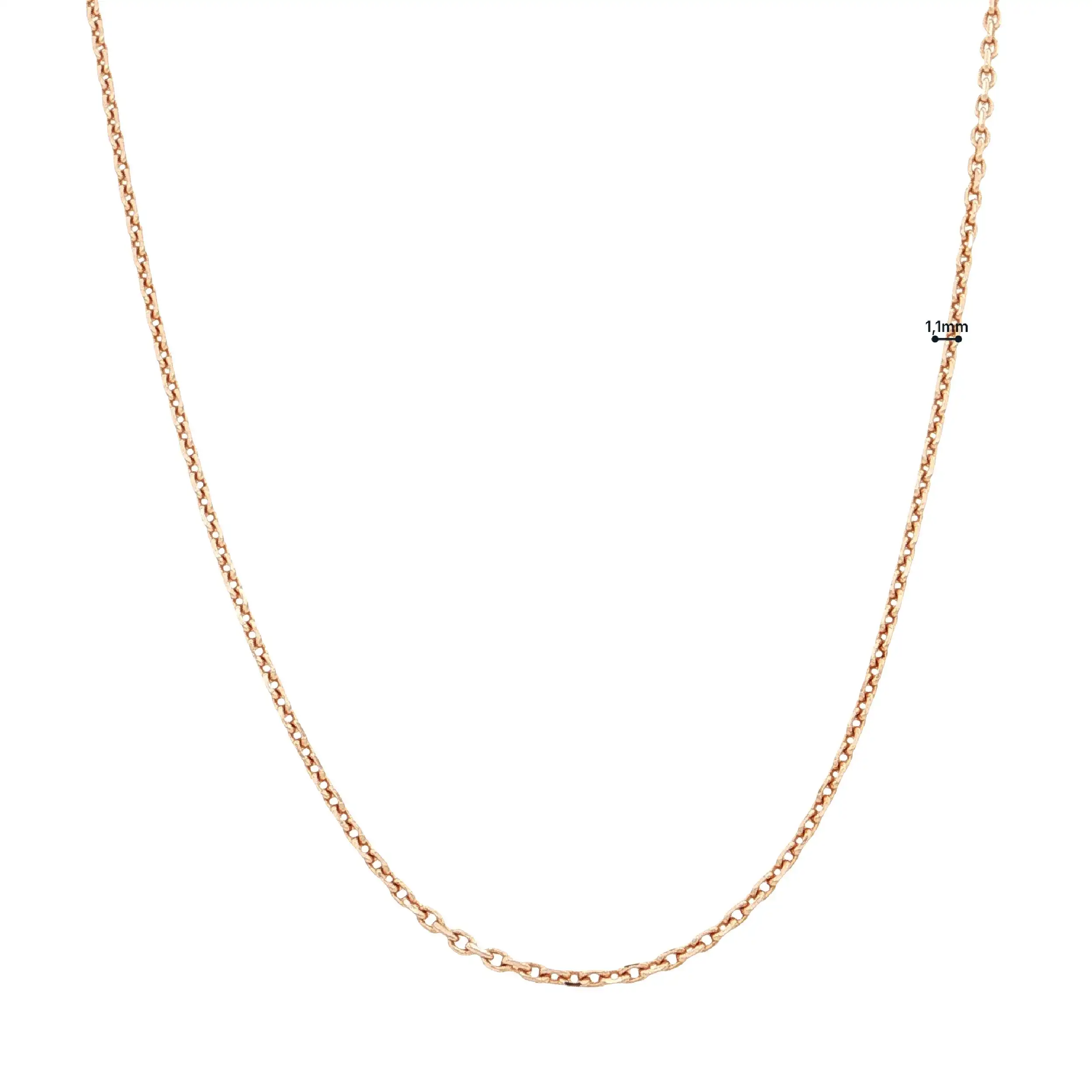 Ankerkette Rotgold