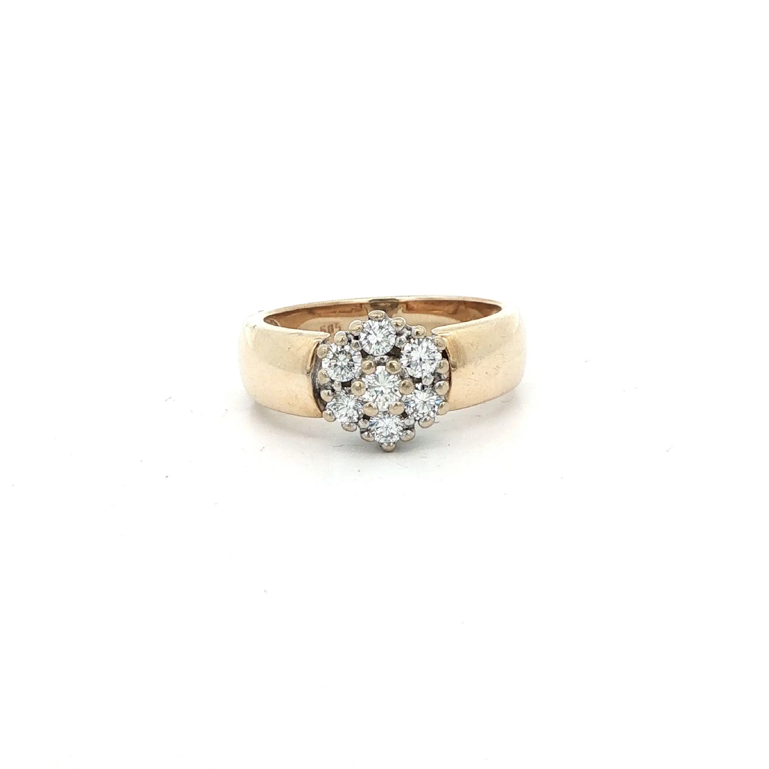 Ring Gelbgold mit Brillanten Ring Gelbgold mit Brillanten