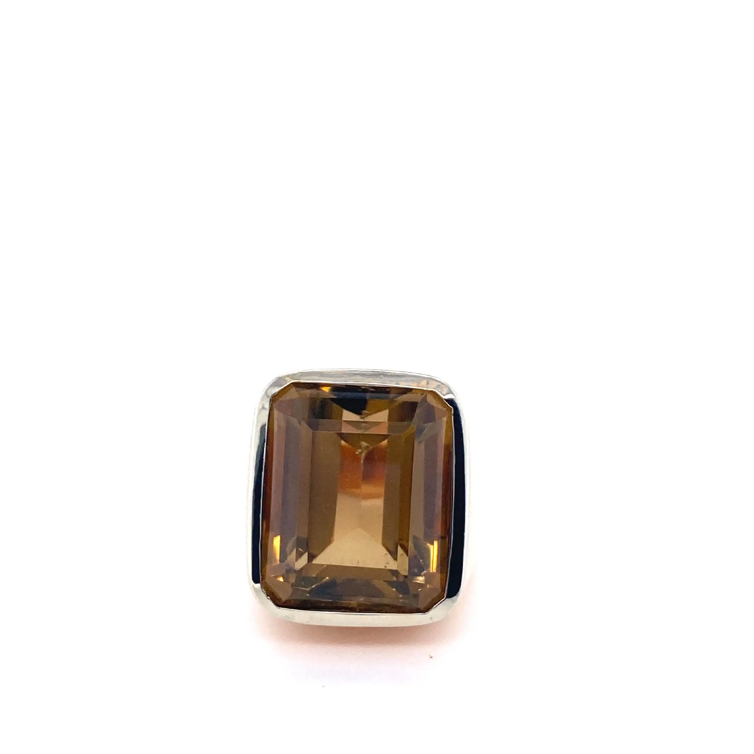 Ring Rosegold mit Citrin Ring Rosegold mit Citrin