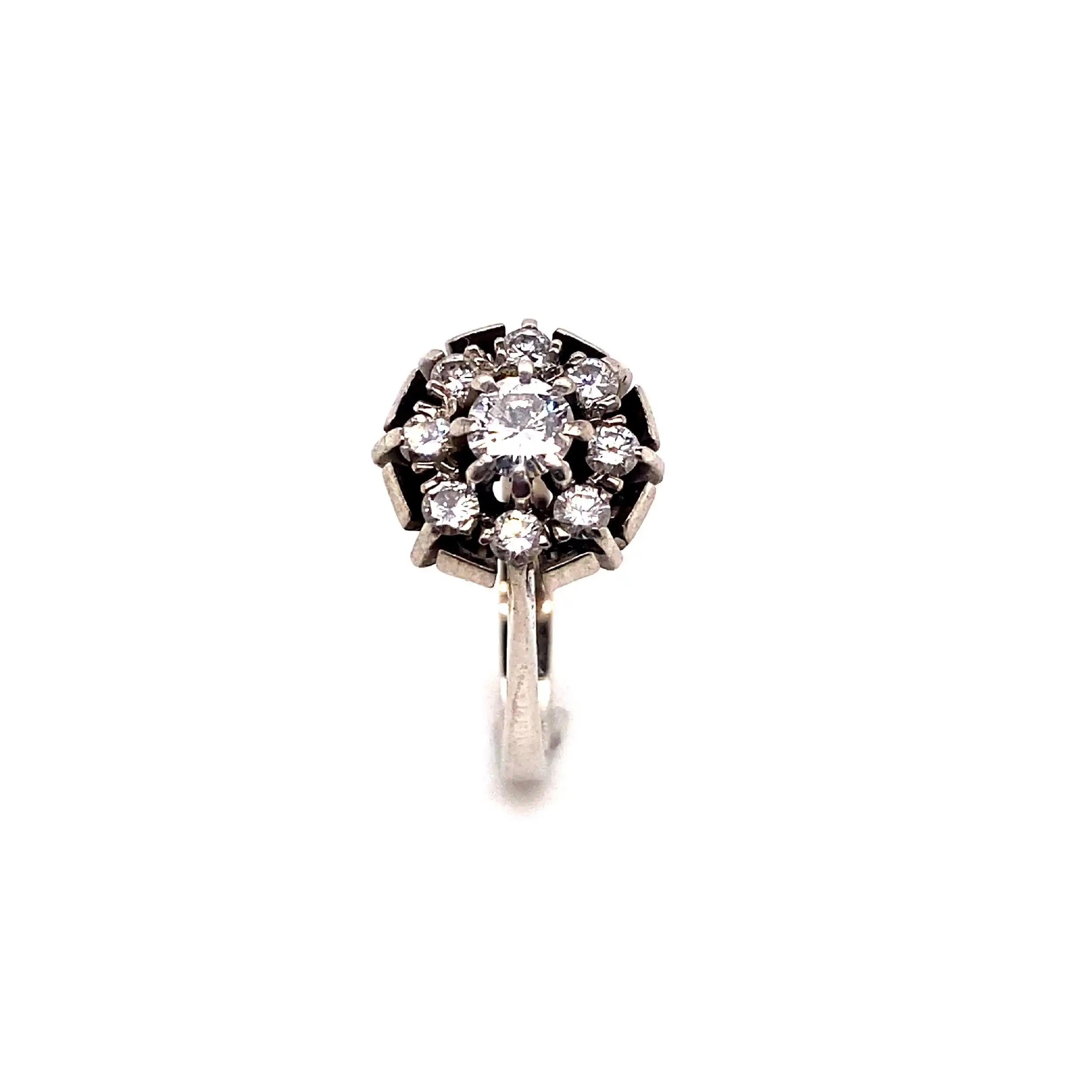 Ring Weißgold mit Brillanten Ring Weißgold mit Brillanten