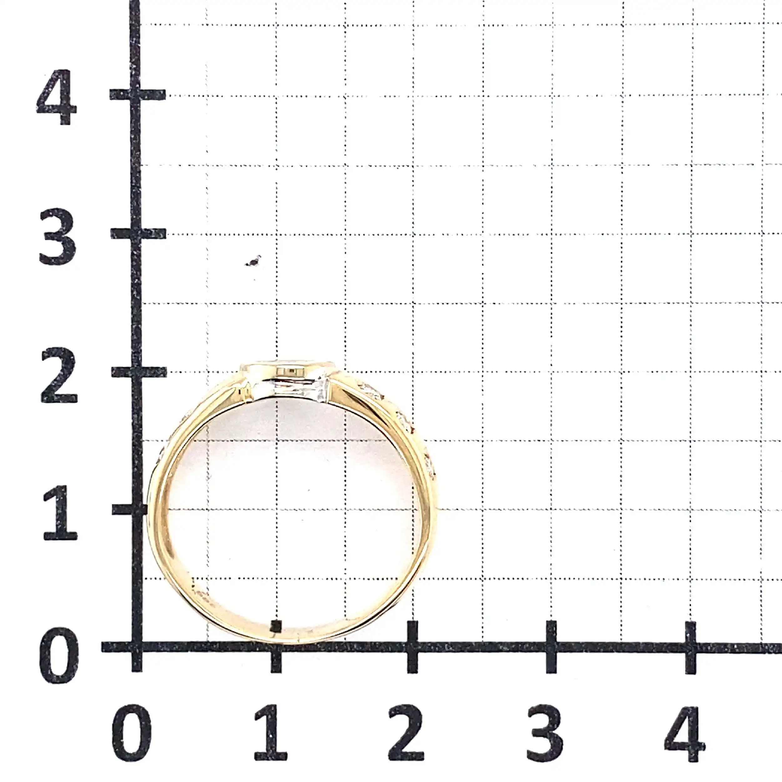 Ring Bicolor mit Brillanten Ring Bicolor mit Brillanten