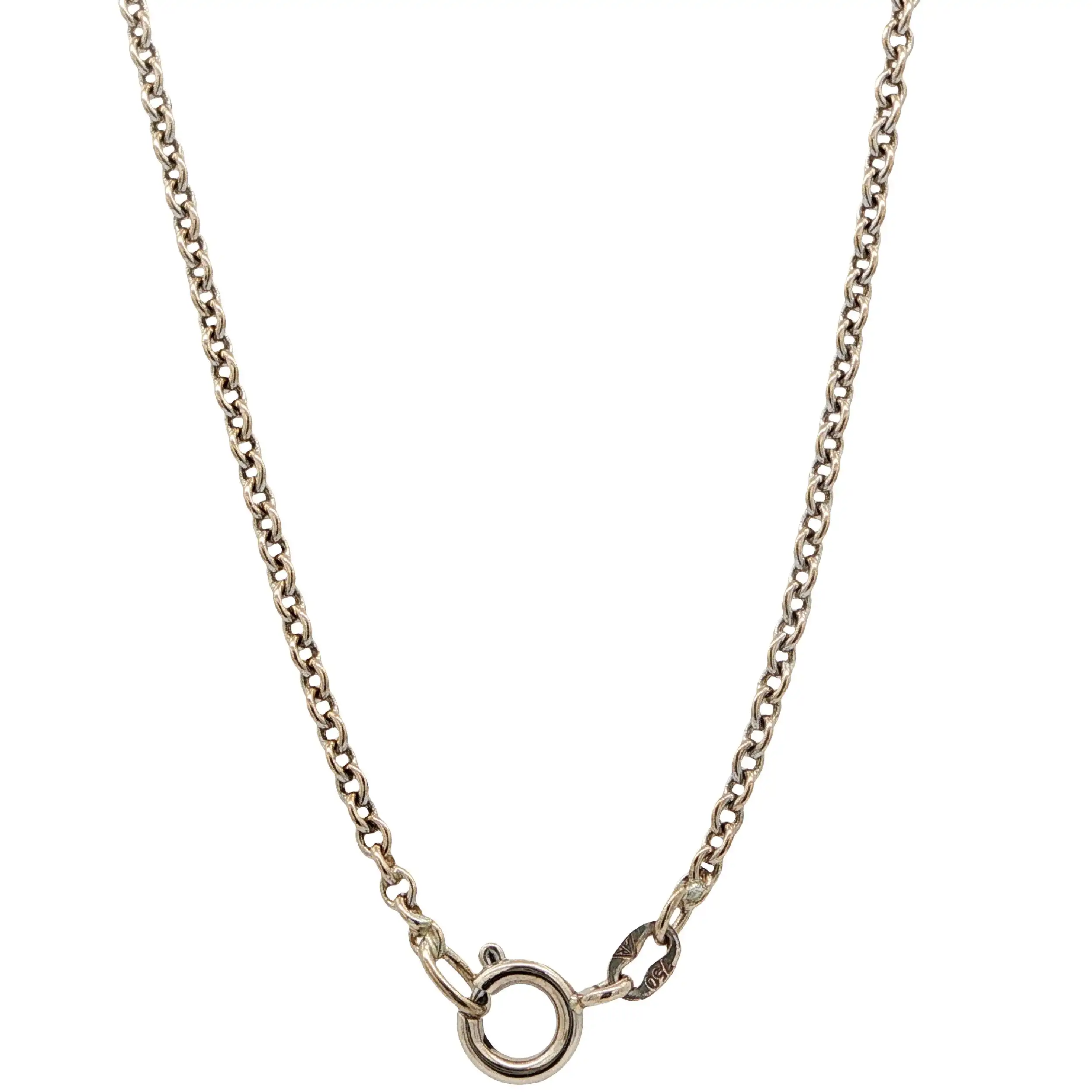 Ankercollier Bicolor mit Brillant