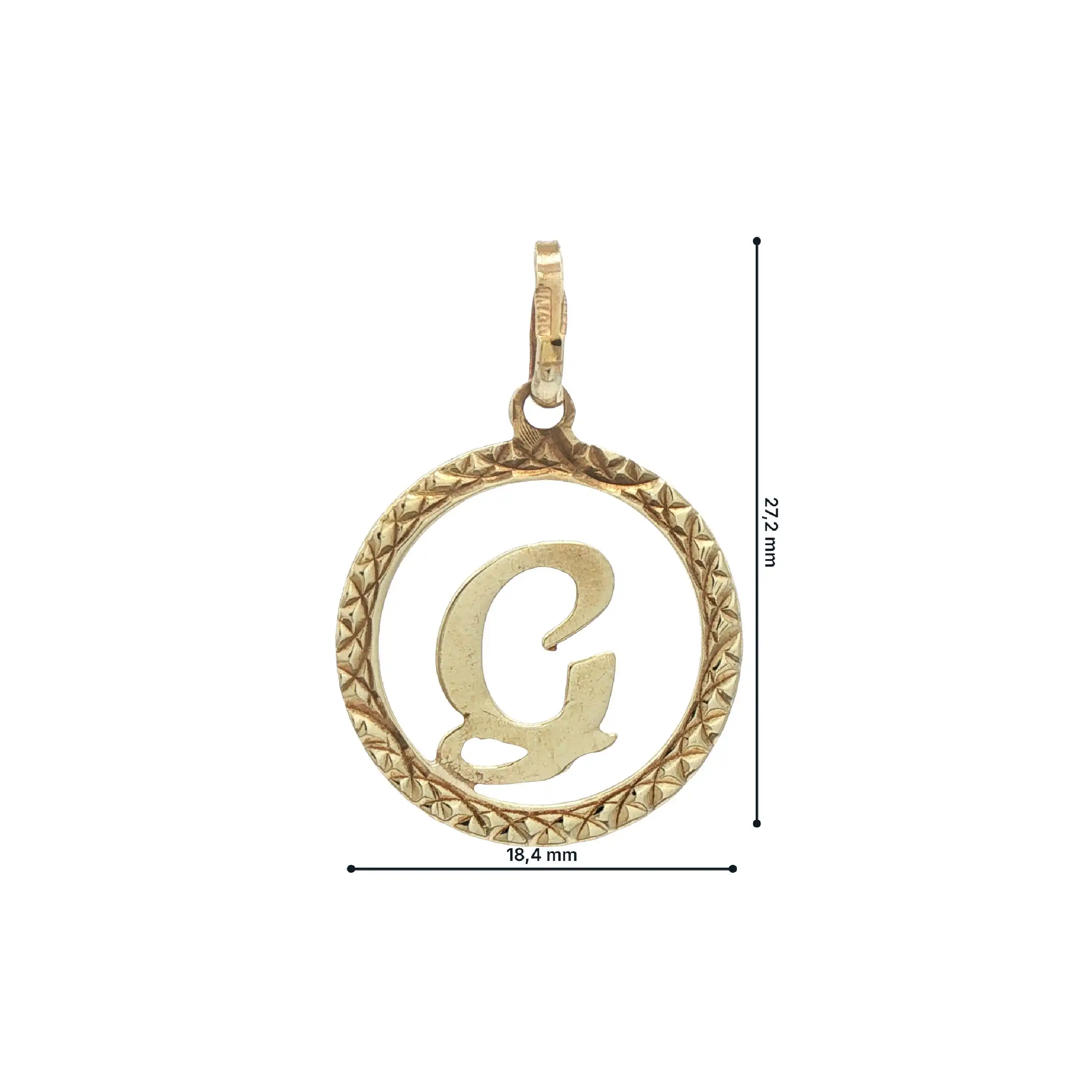 Anhänger Gelbgold G