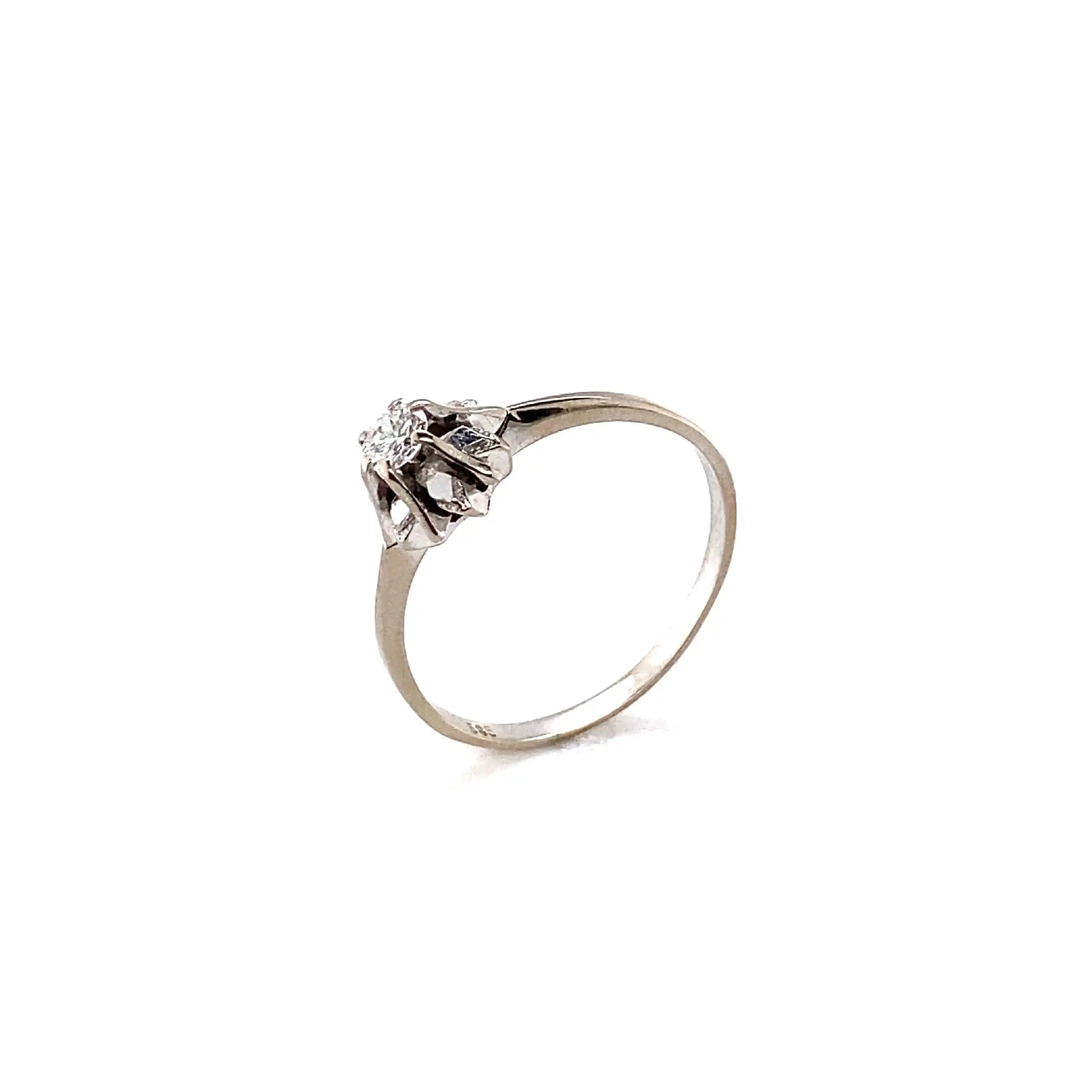 Ring Weißgold mit Brillanten Ring Weißgold mit Brillanten