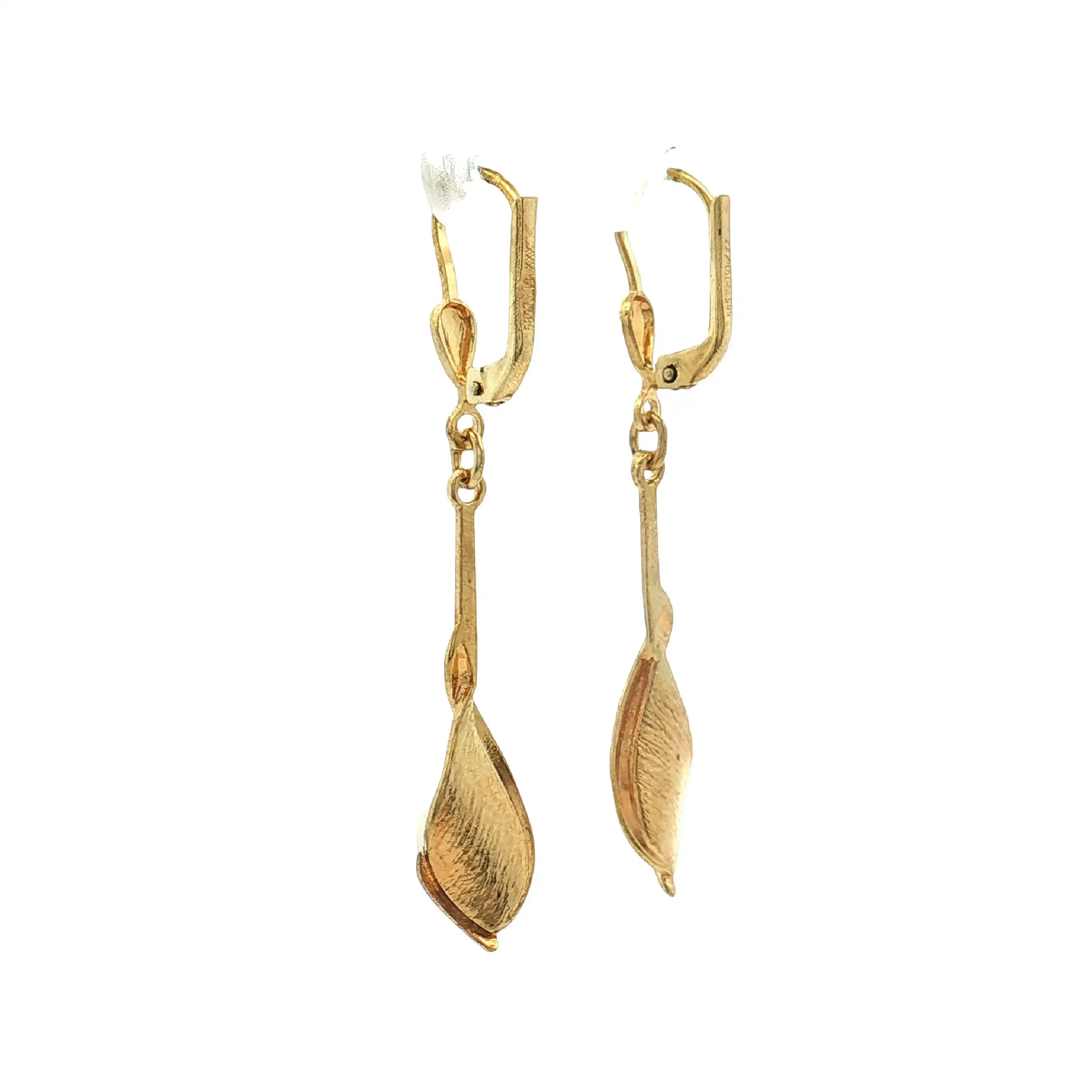 Ohrringe Gelbgold mit Perle Ohrringe Gelbgold mit Perle