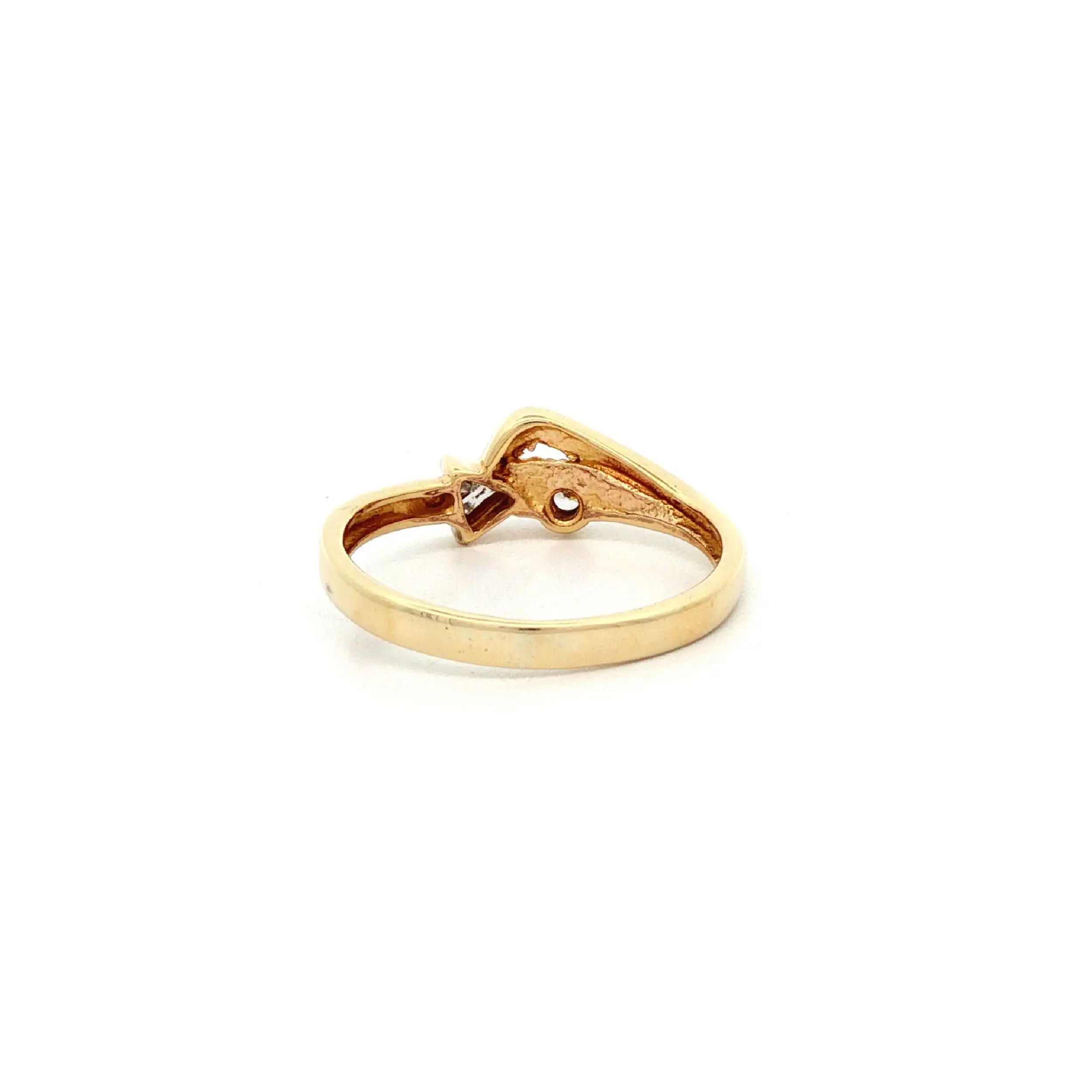 Ring Gelbgold mit Zirkonia Ring Gelbgold mit Zirkonia