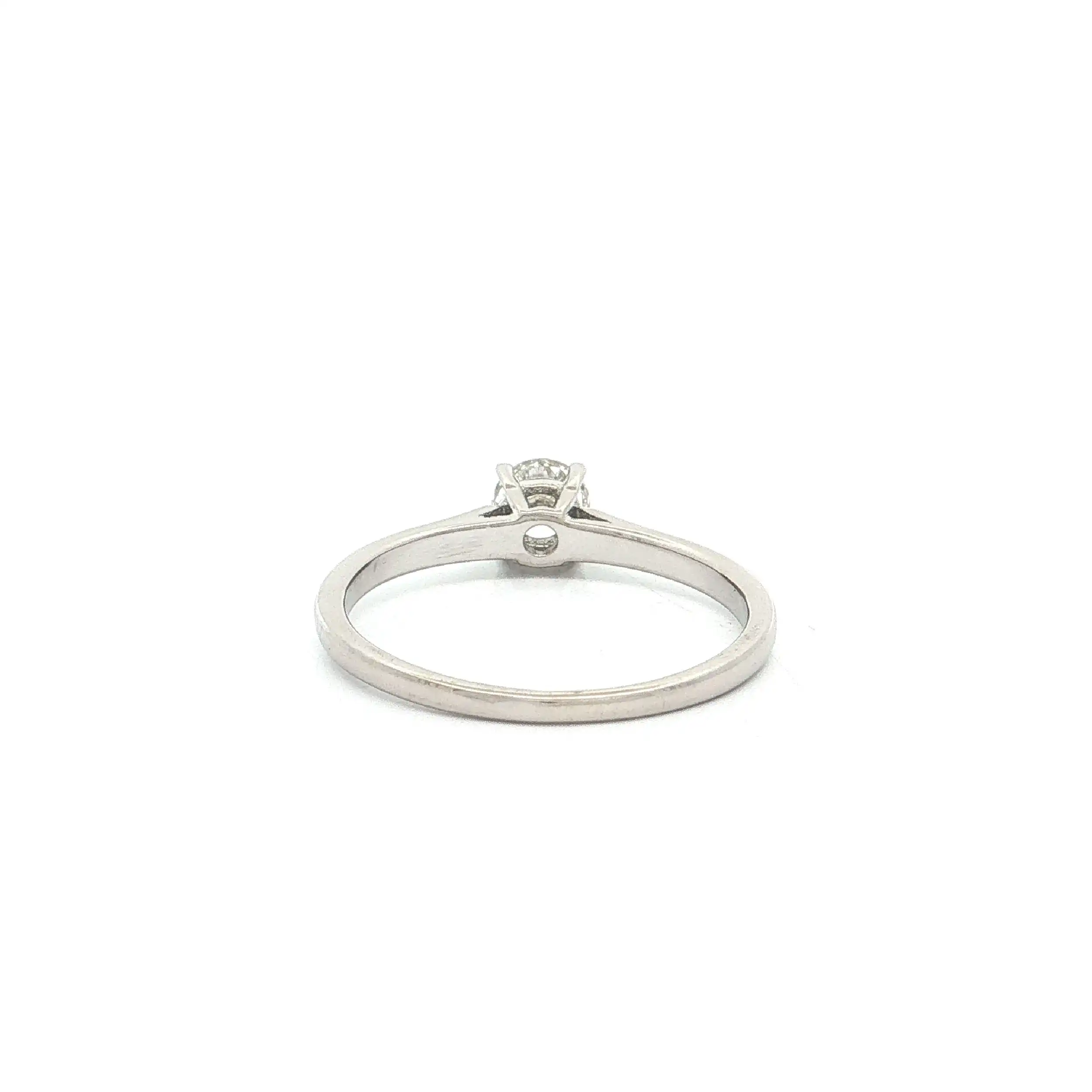 Solitärring Weißgold mit Brillant